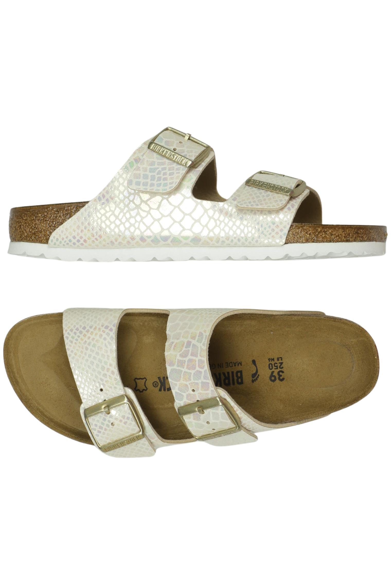 

Birkenstock Damen Sandale, cremeweiß, Gr. 39