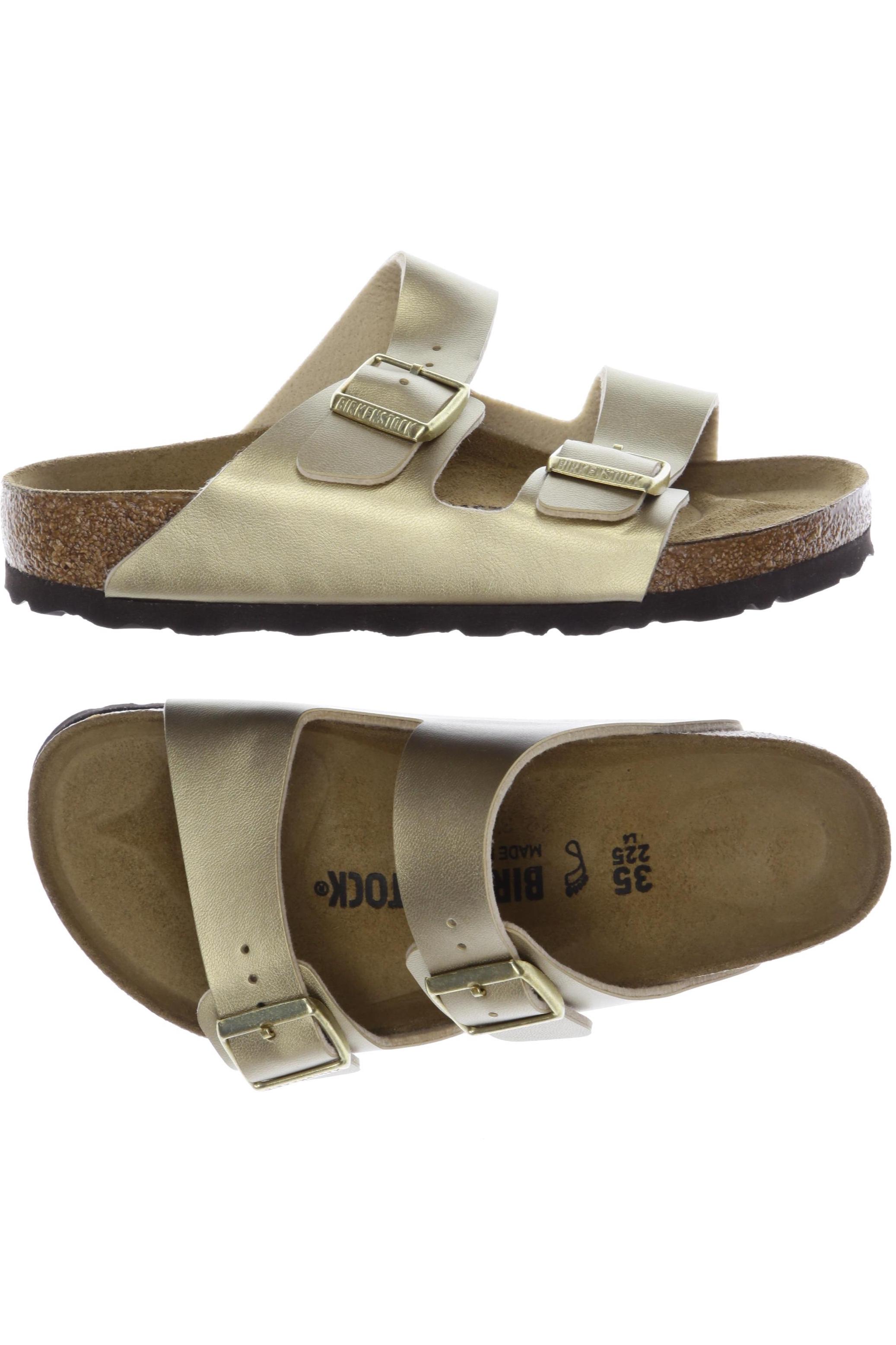

Birkenstock Damen Sandale, gold, Gr. 35