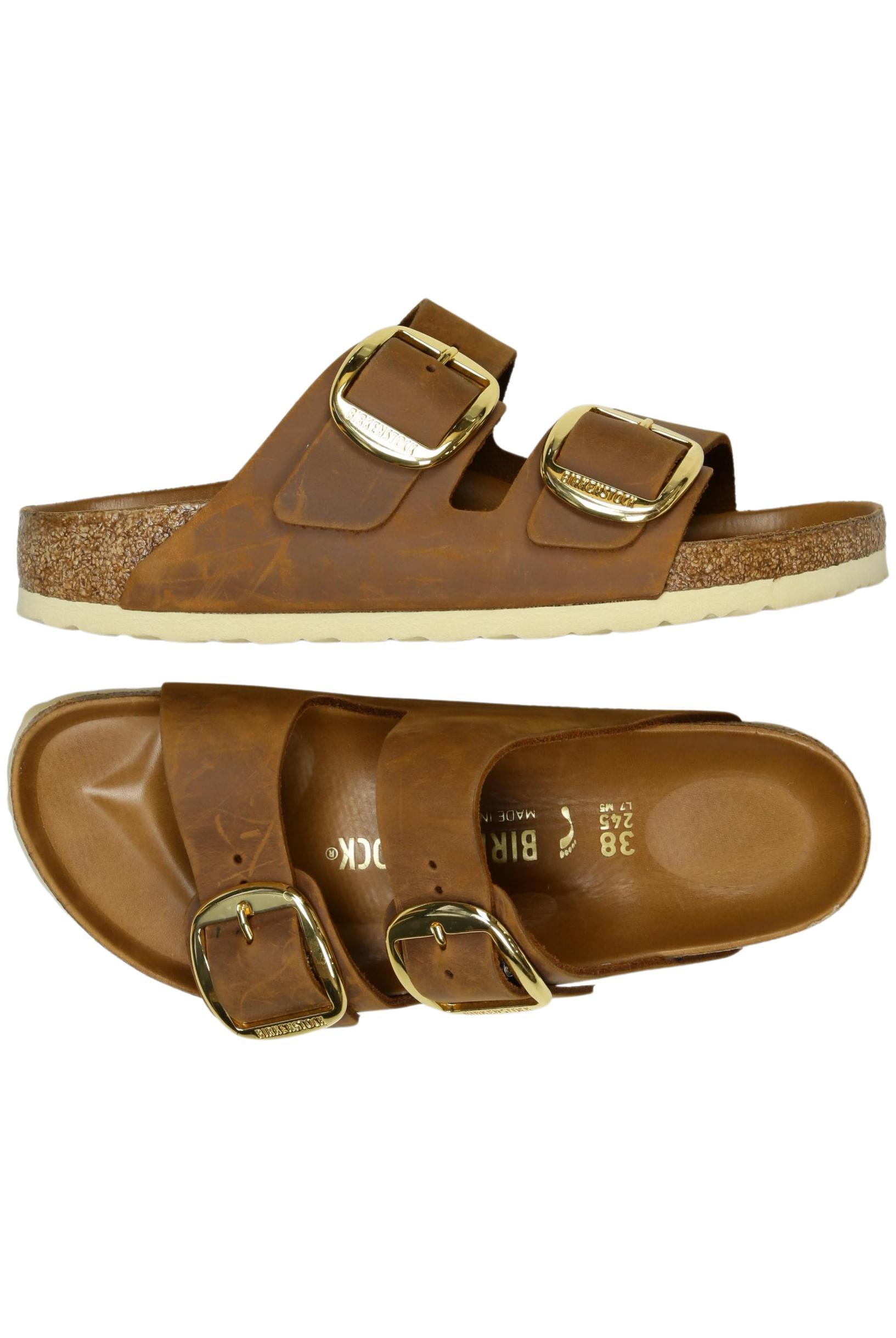 

Birkenstock Damen Sandale, braun, Gr. 38