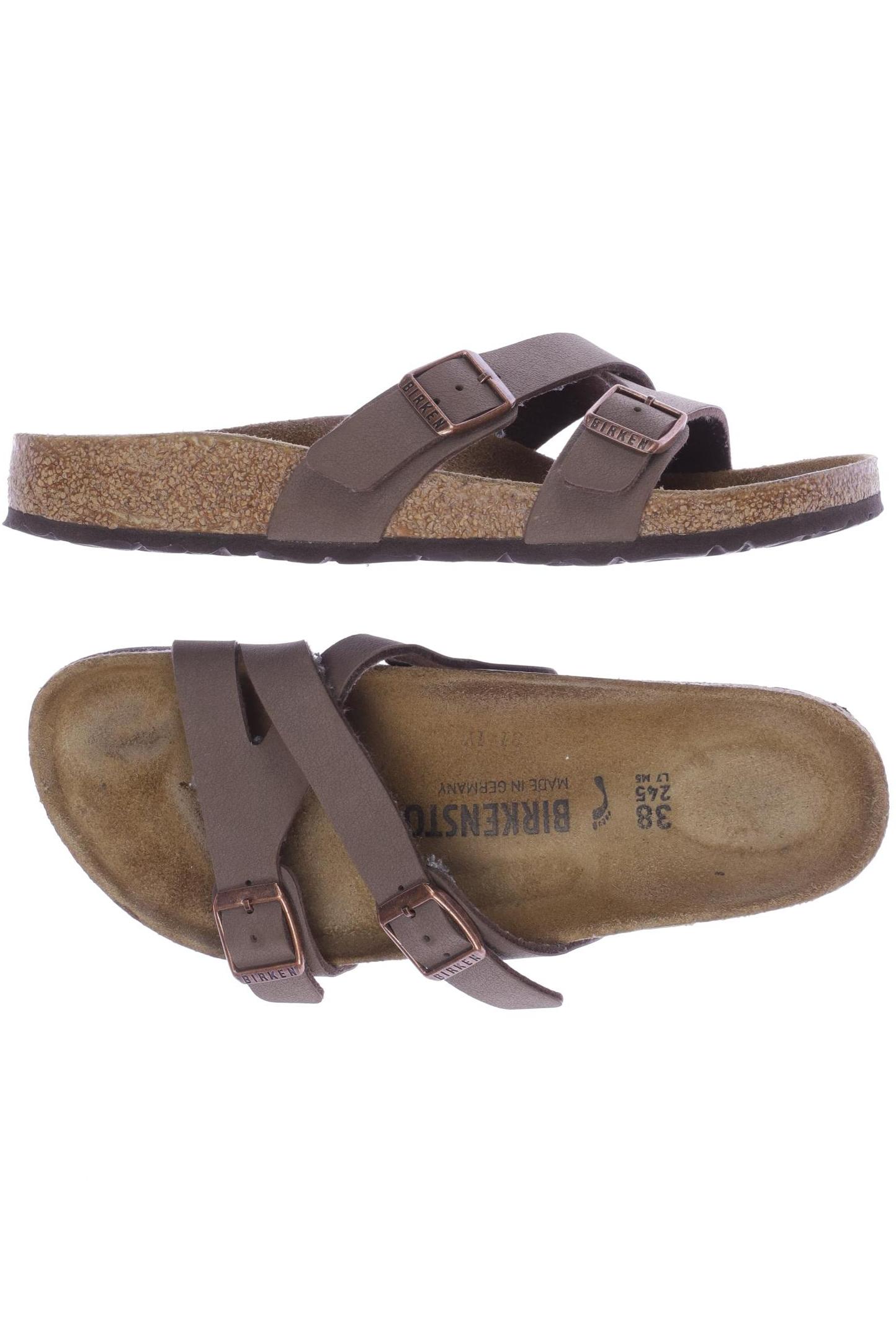 

Birkenstock Damen Sandale, braun, Gr. 38