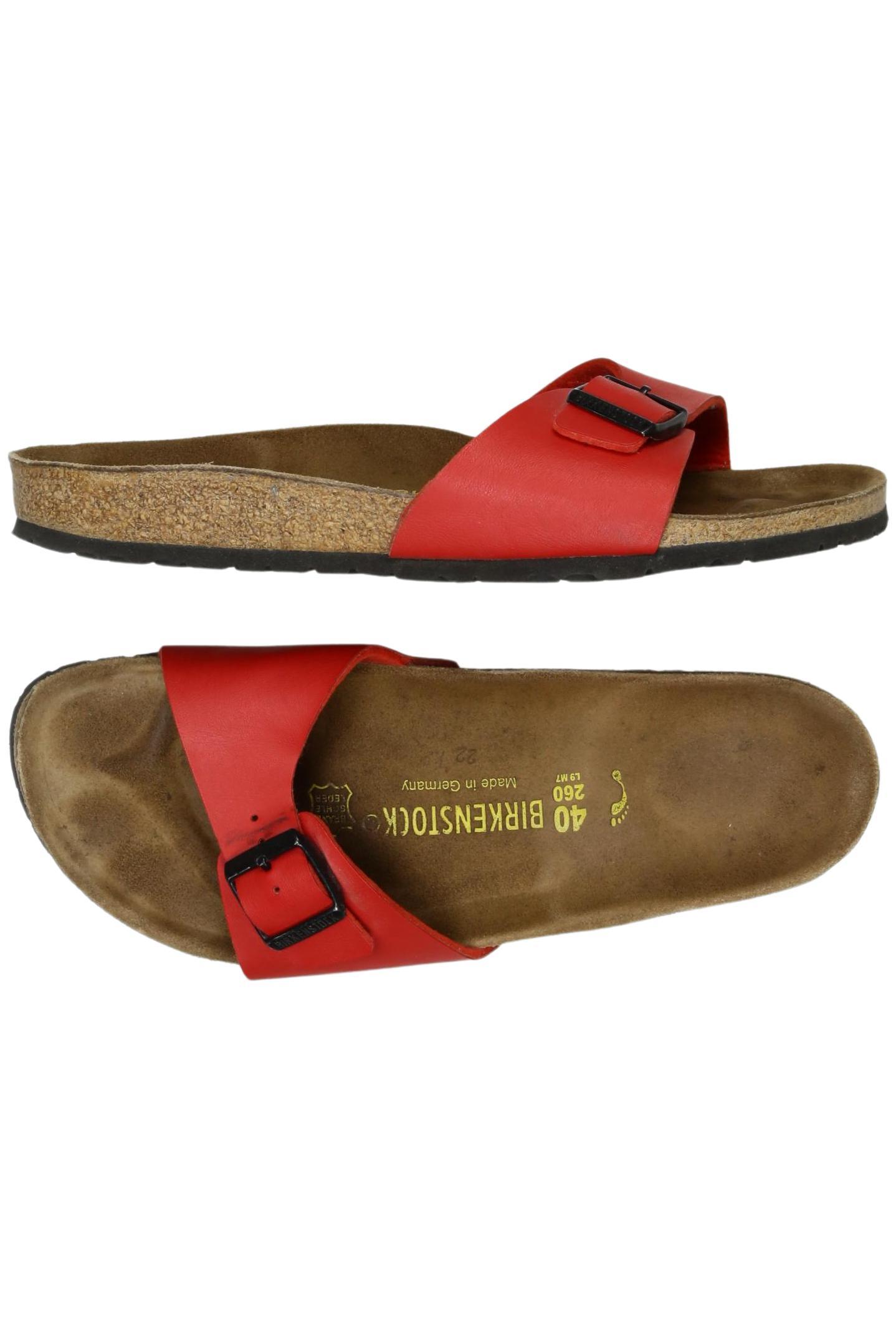 

Birkenstock Damen Sandale, rot, Gr. 40