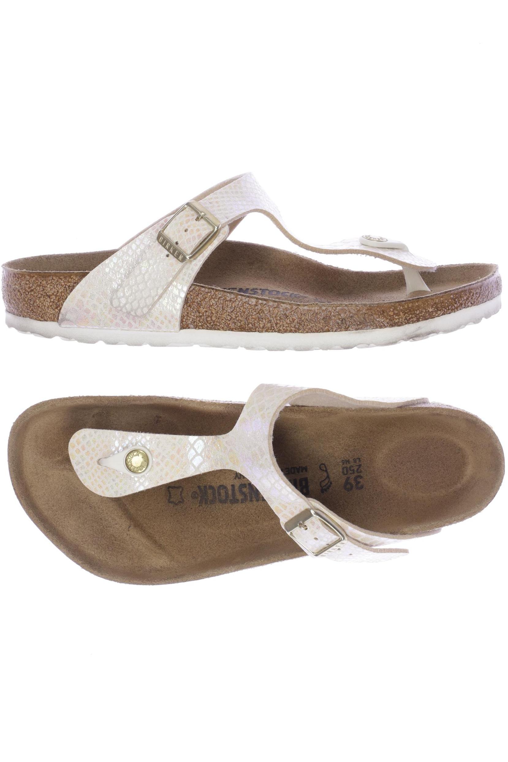 

Birkenstock Damen Sandale, beige, Gr. 39