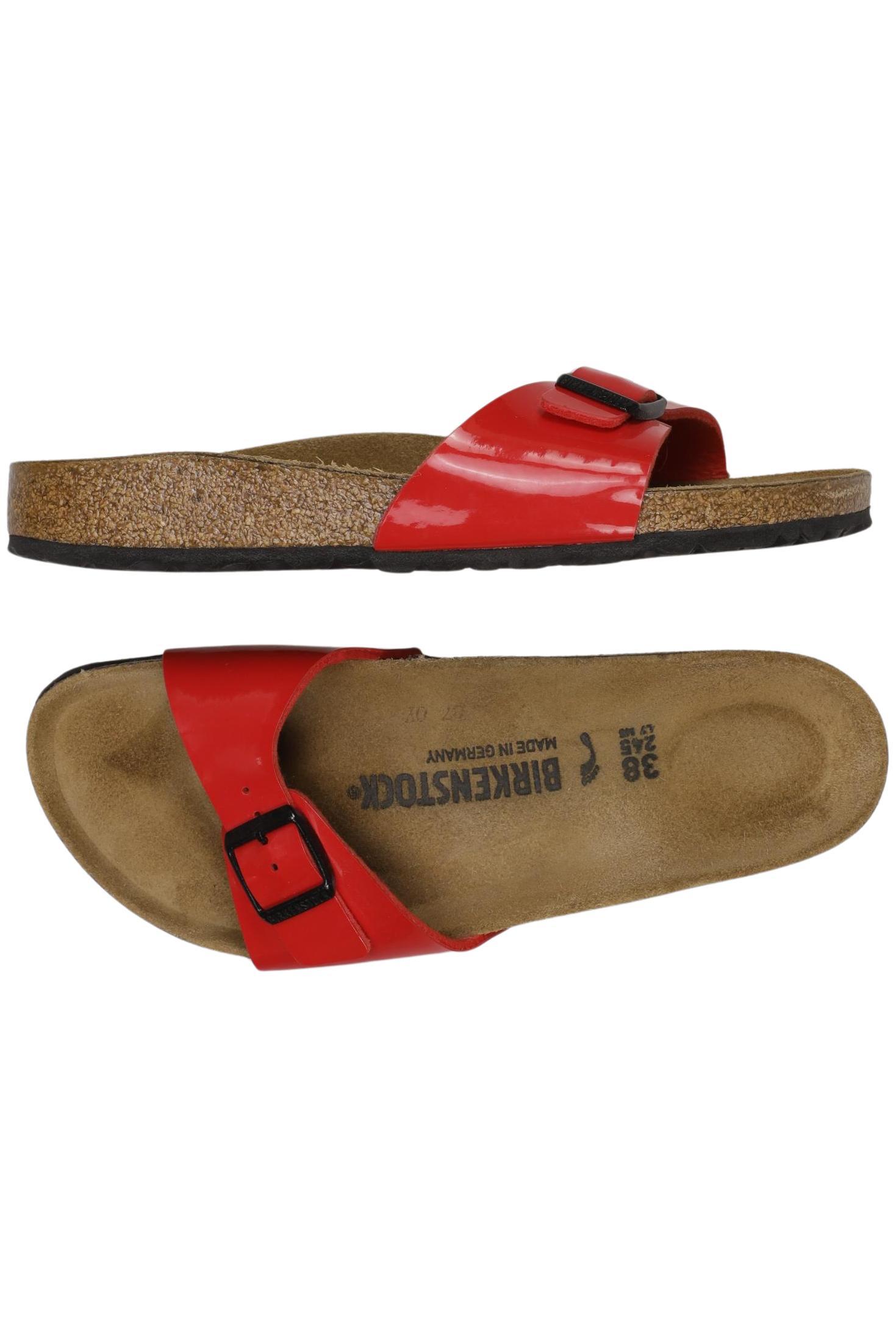 

Birkenstock Damen Sandale, rot, Gr. 38
