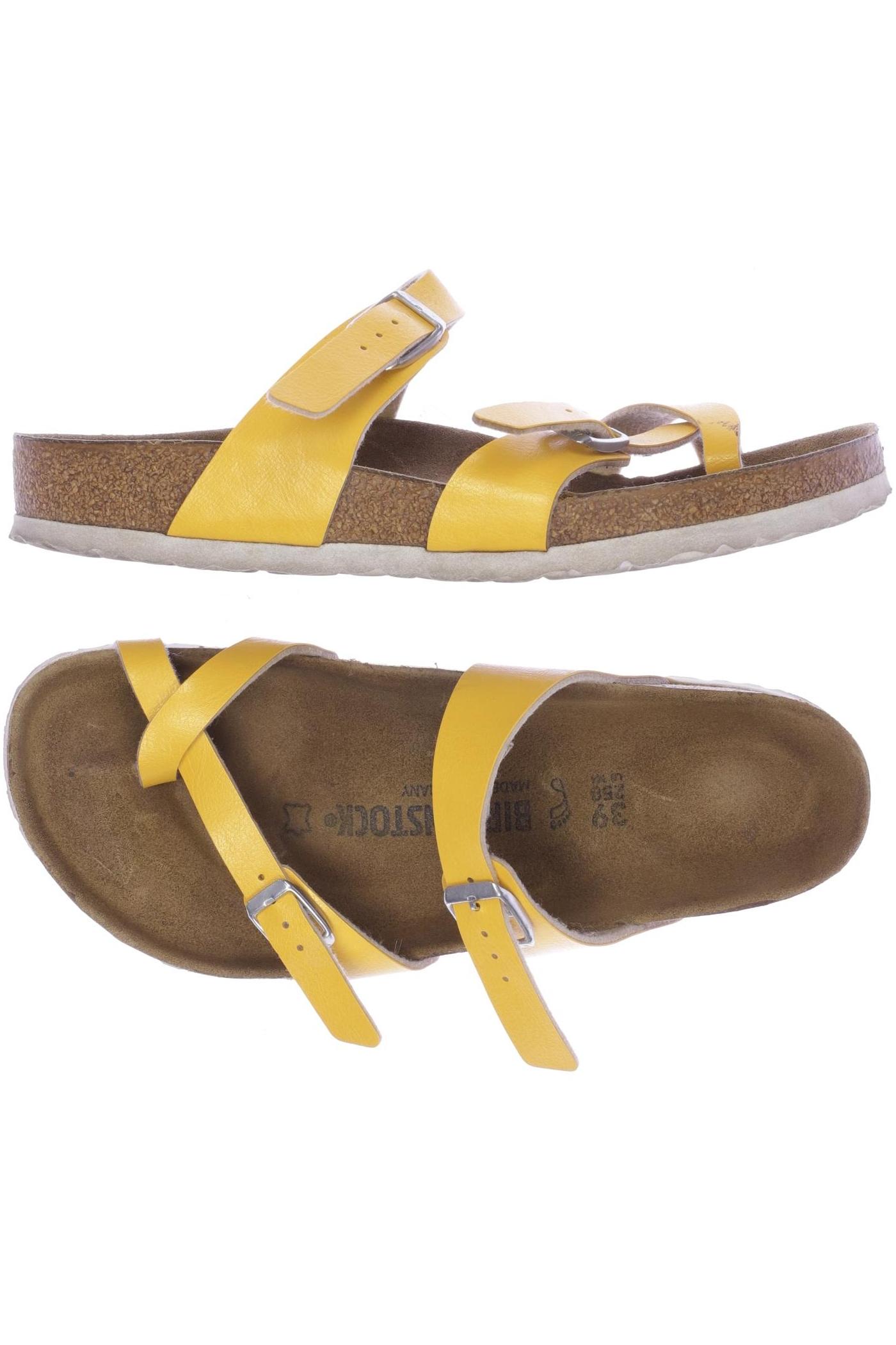 

Birkenstock Damen Sandale, gelb, Gr. 39