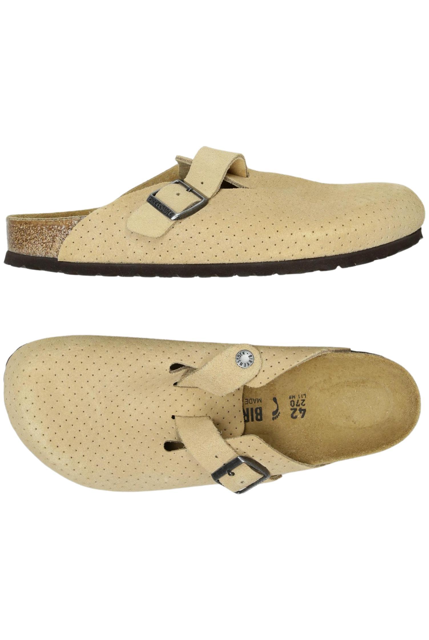 

Birkenstock Damen Sandale, beige, Gr. 42