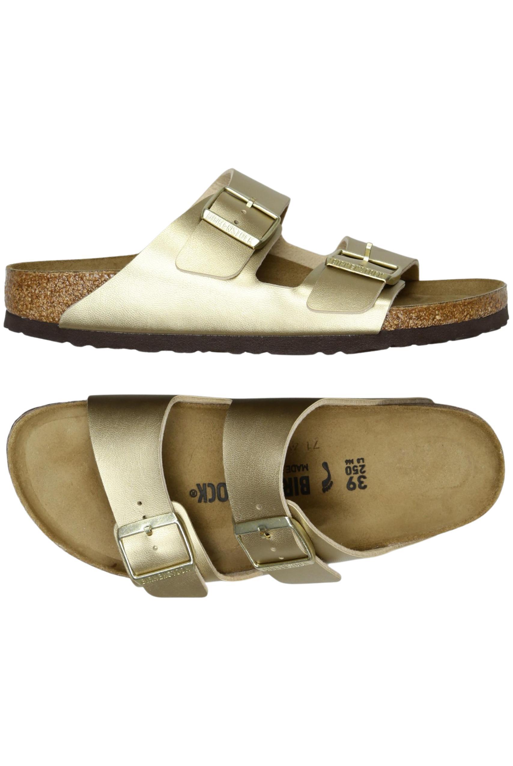 

Birkenstock Damen Sandale, gold, Gr. 39