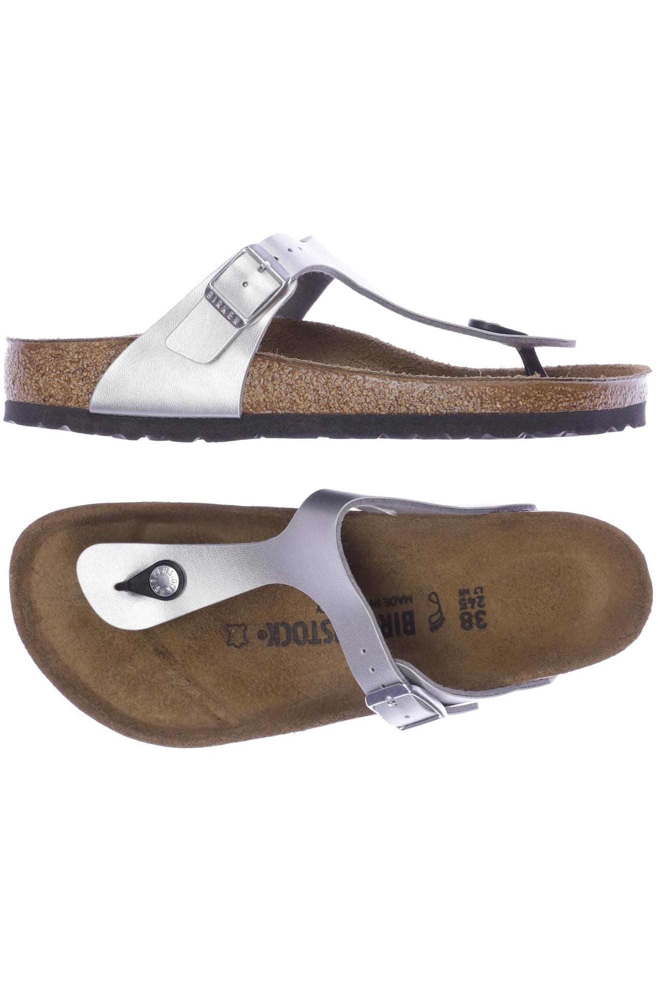 

Birkenstock Damen Sandale, grau, Gr. 38