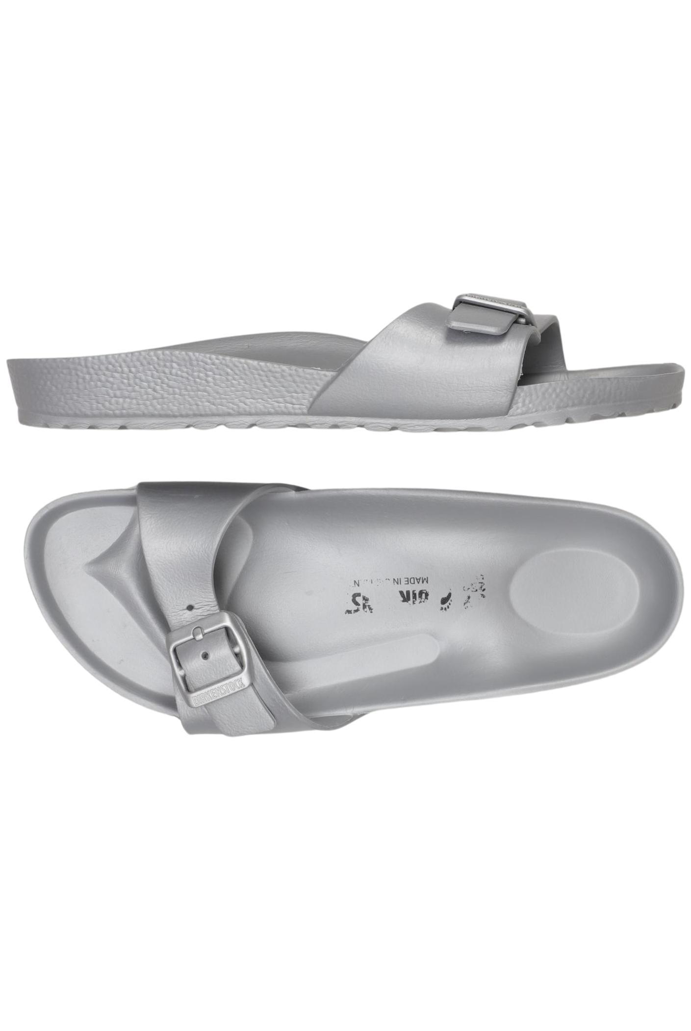 

Birkenstock Damen Sandale, silber, Gr. 39