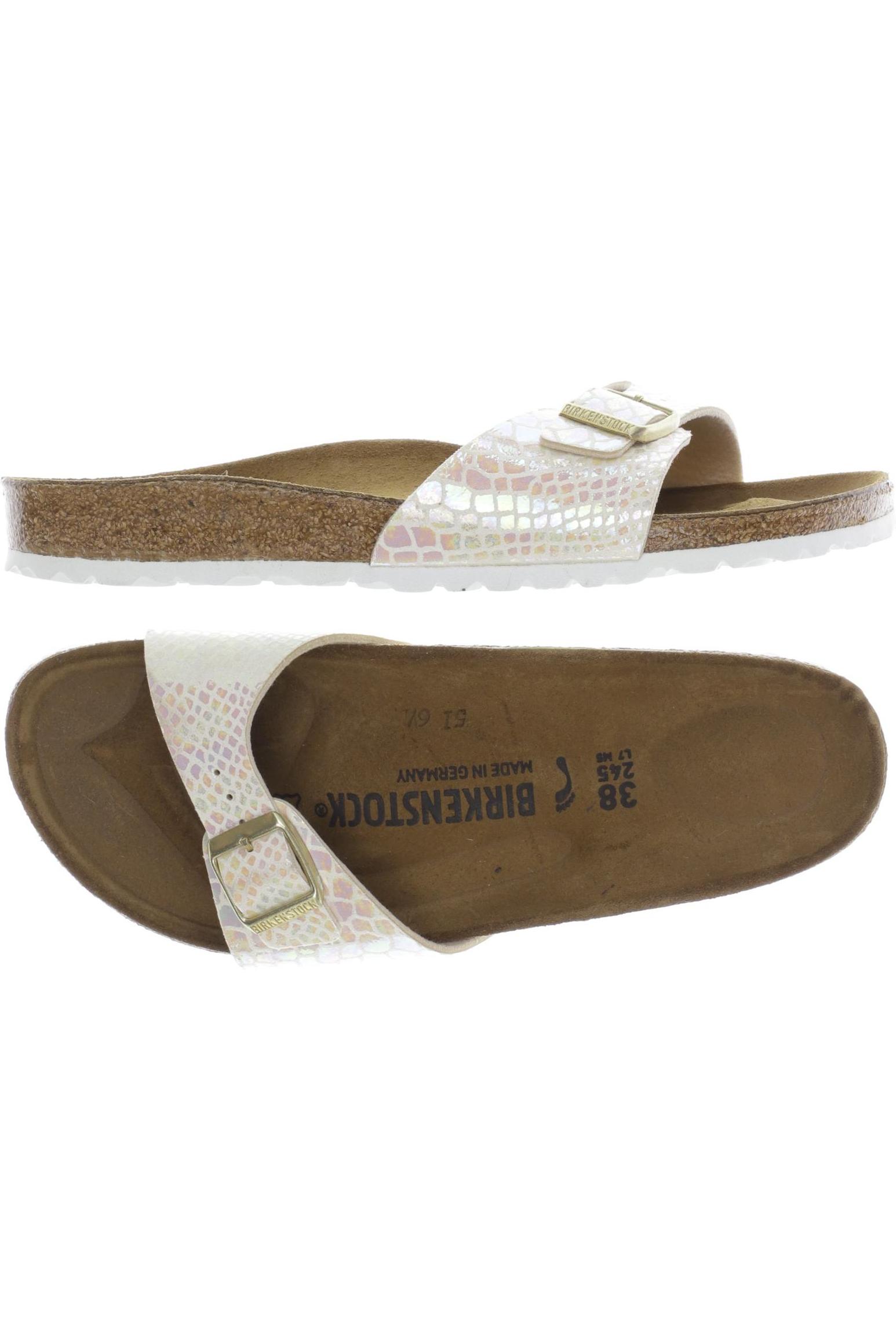 

Birkenstock Damen Sandale, beige, Gr. 38