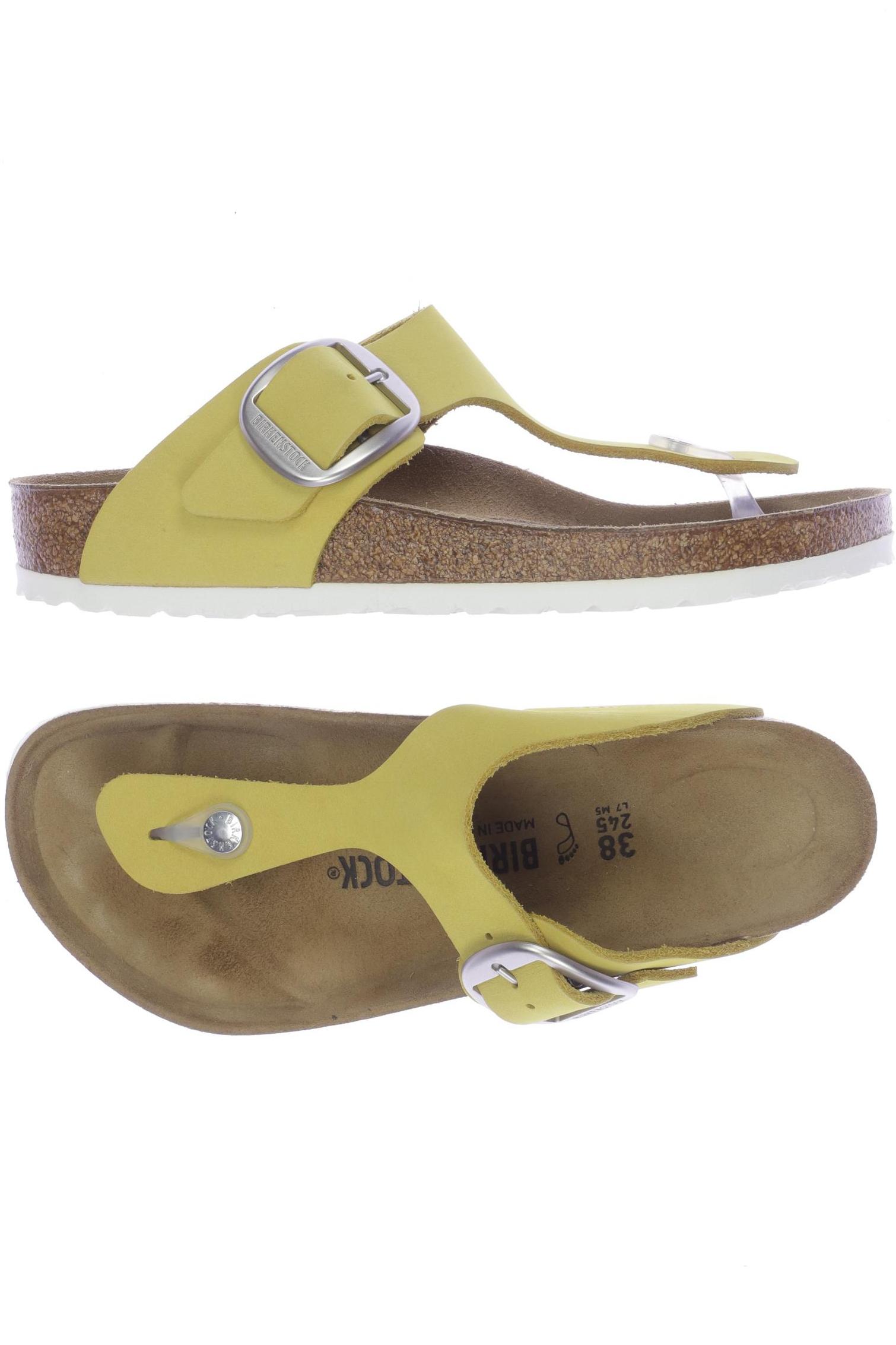 

Birkenstock Damen Sandale, gelb, Gr. 38