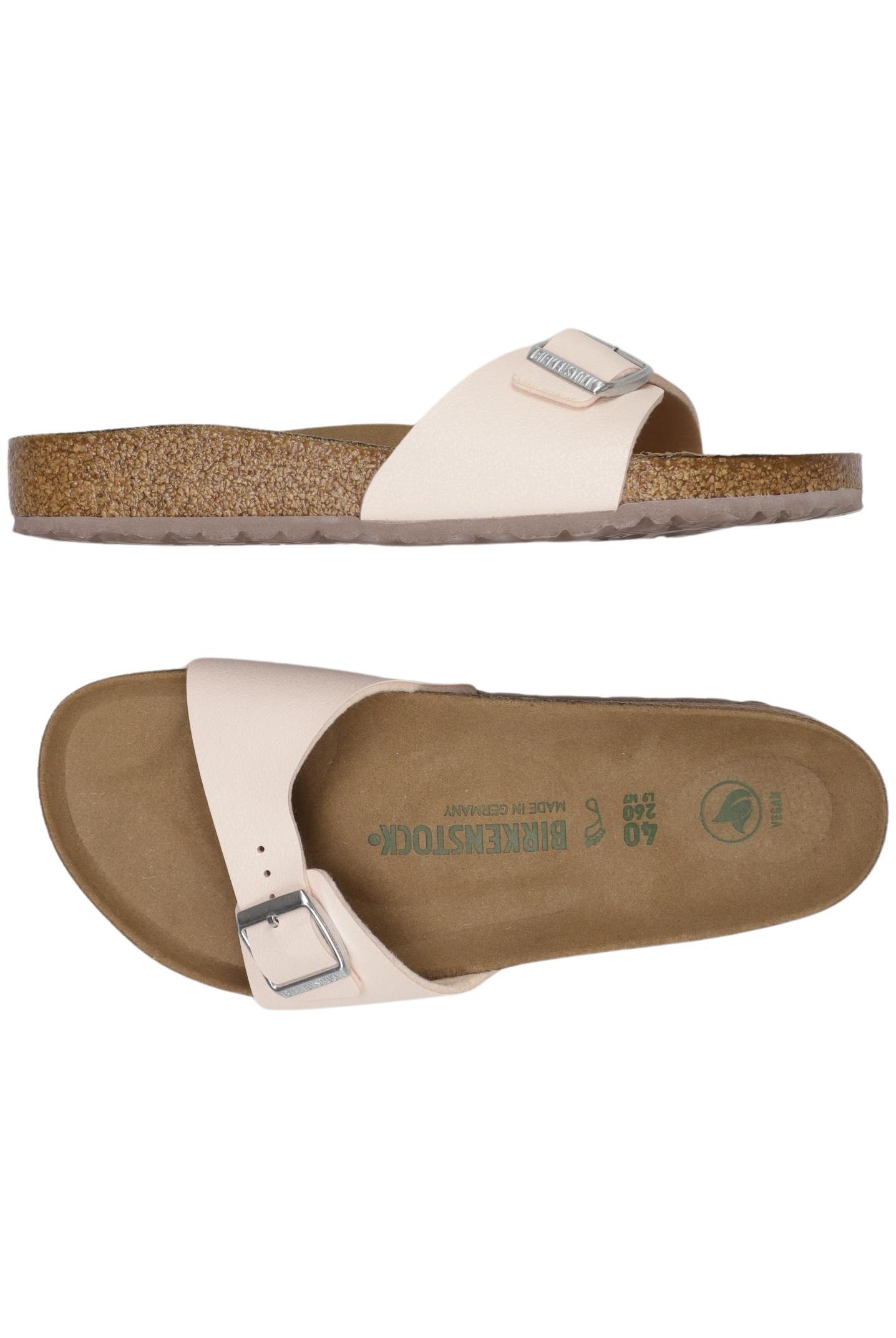 

Birkenstock Damen Sandale, cremeweiß, Gr. 40