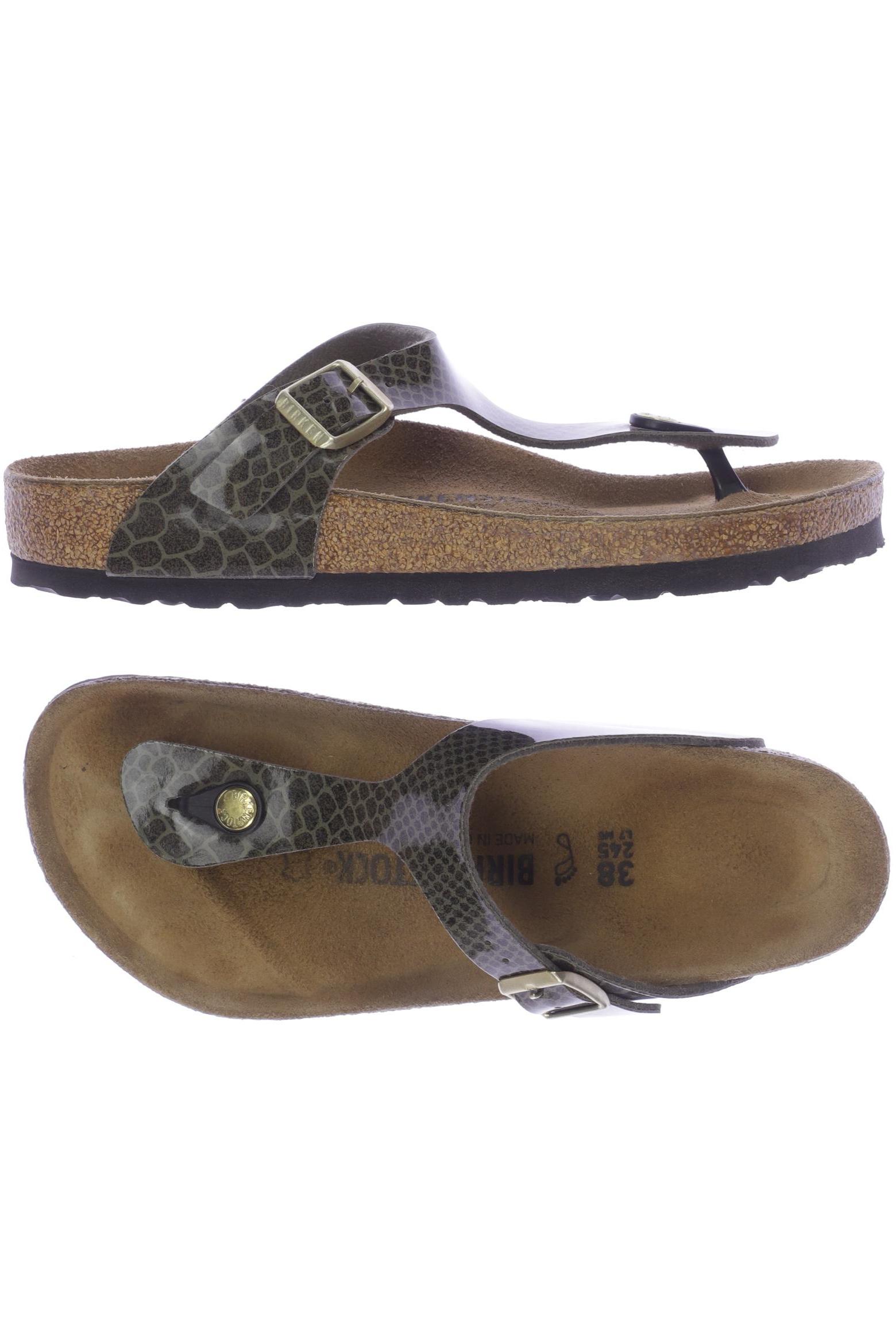 

Birkenstock Damen Sandale, grün, Gr. 38