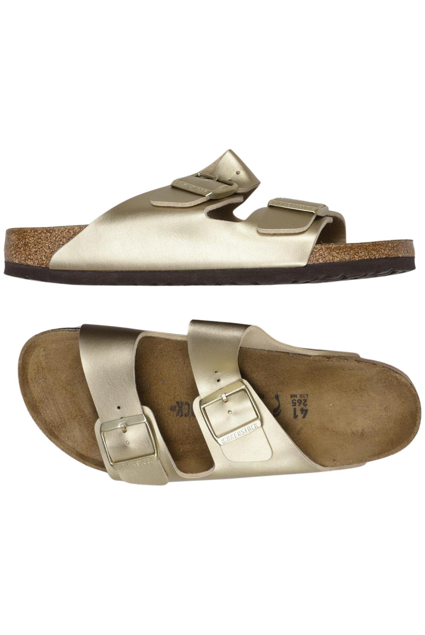 

Birkenstock Damen Sandale, gold, Gr. 41
