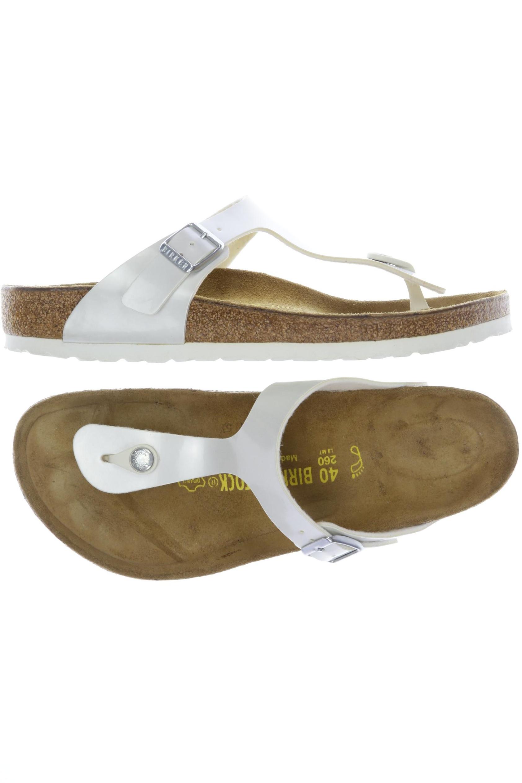 

Birkenstock Damen Sandale, weiß, Gr. 40