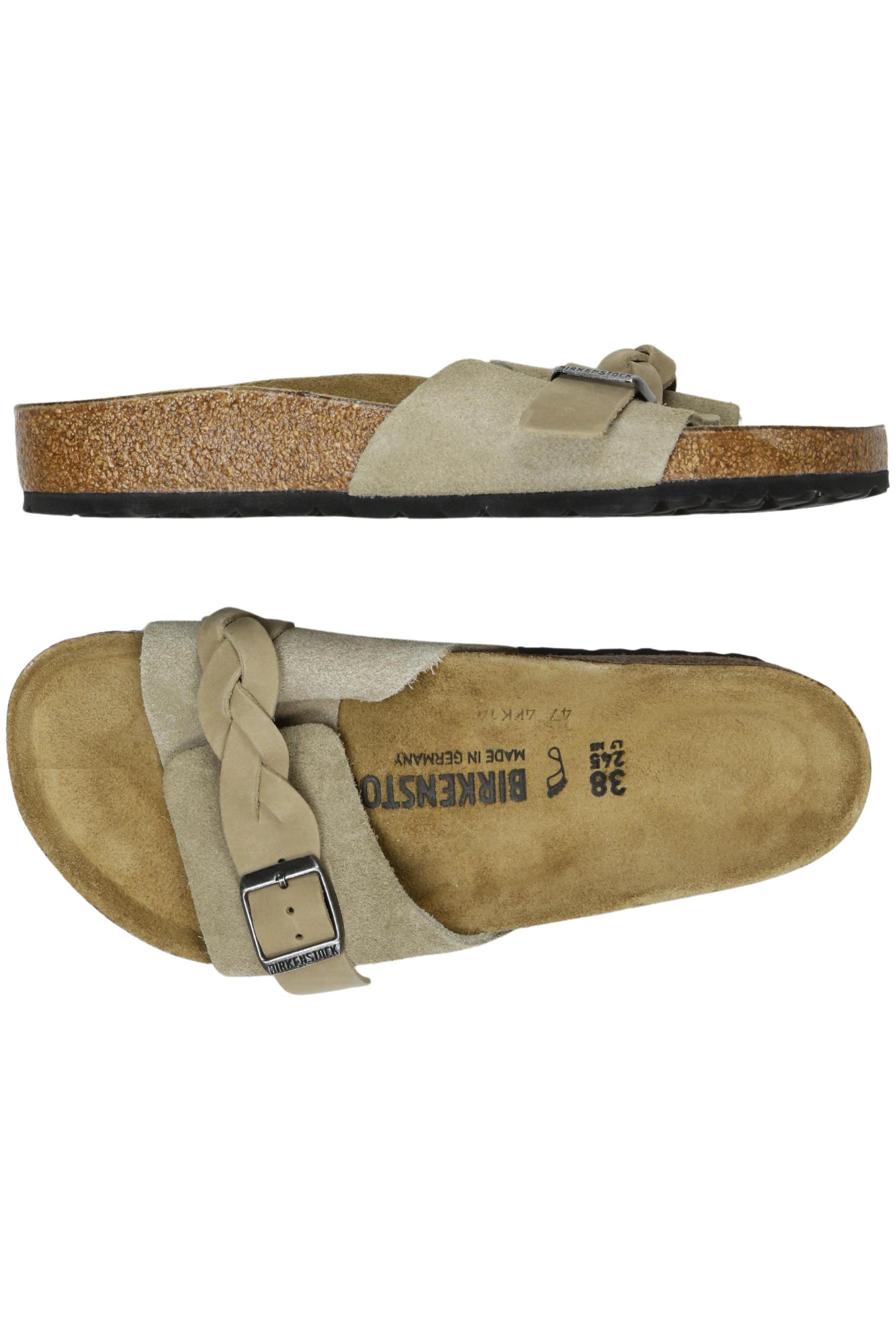 

Birkenstock Damen Sandale, beige, Gr. 38