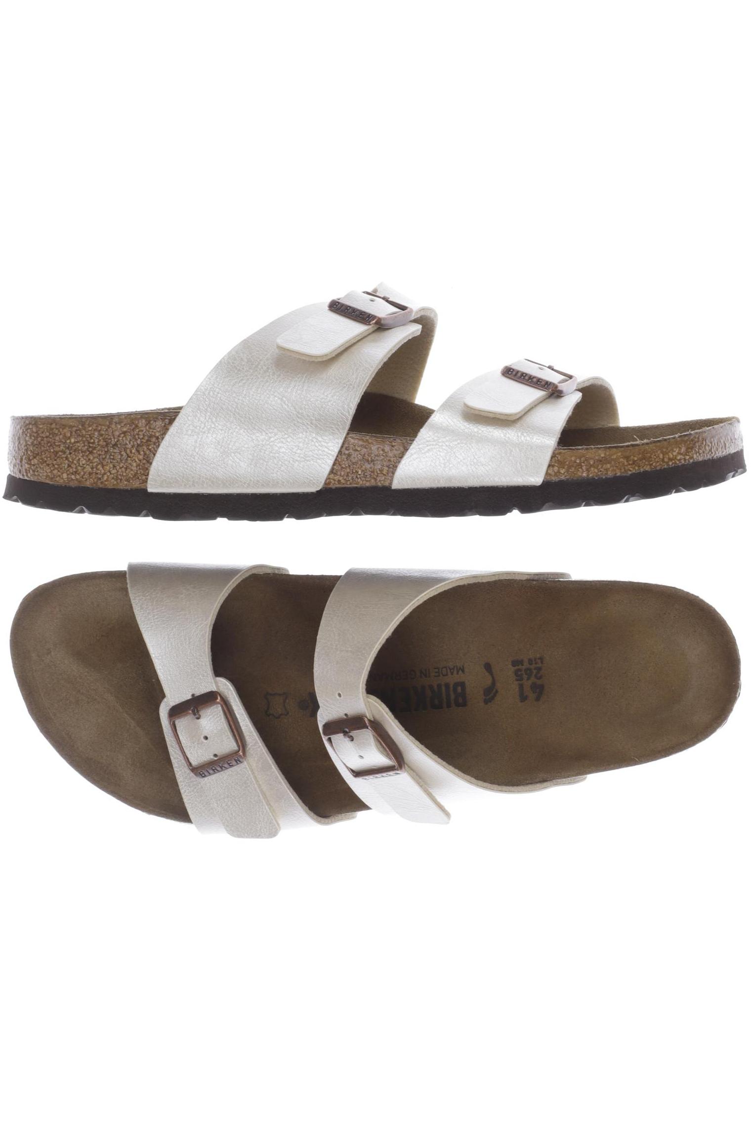 

Birkenstock Damen Sandale, beige, Gr. 41