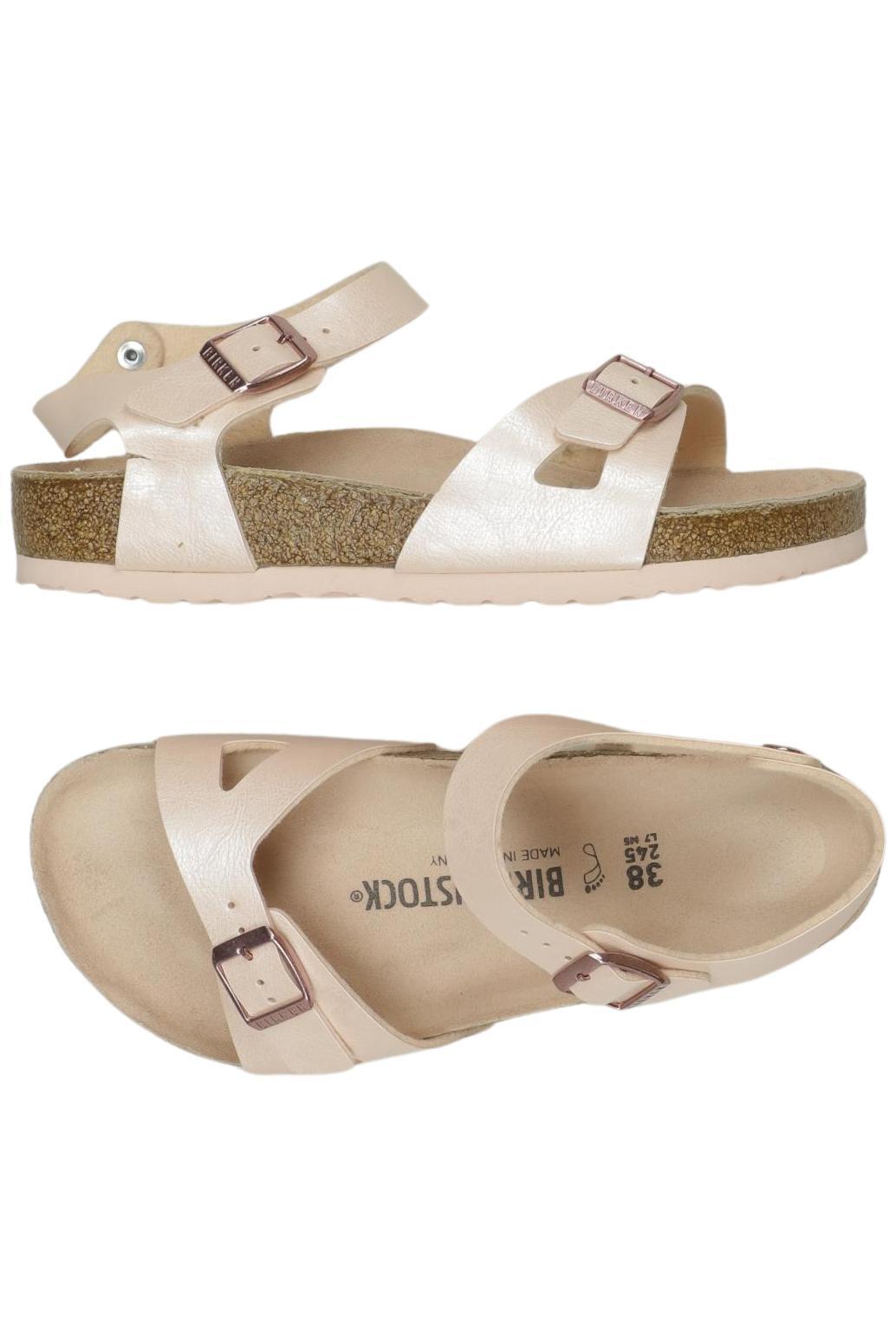 

Birkenstock Damen Sandale, beige, Gr. 38
