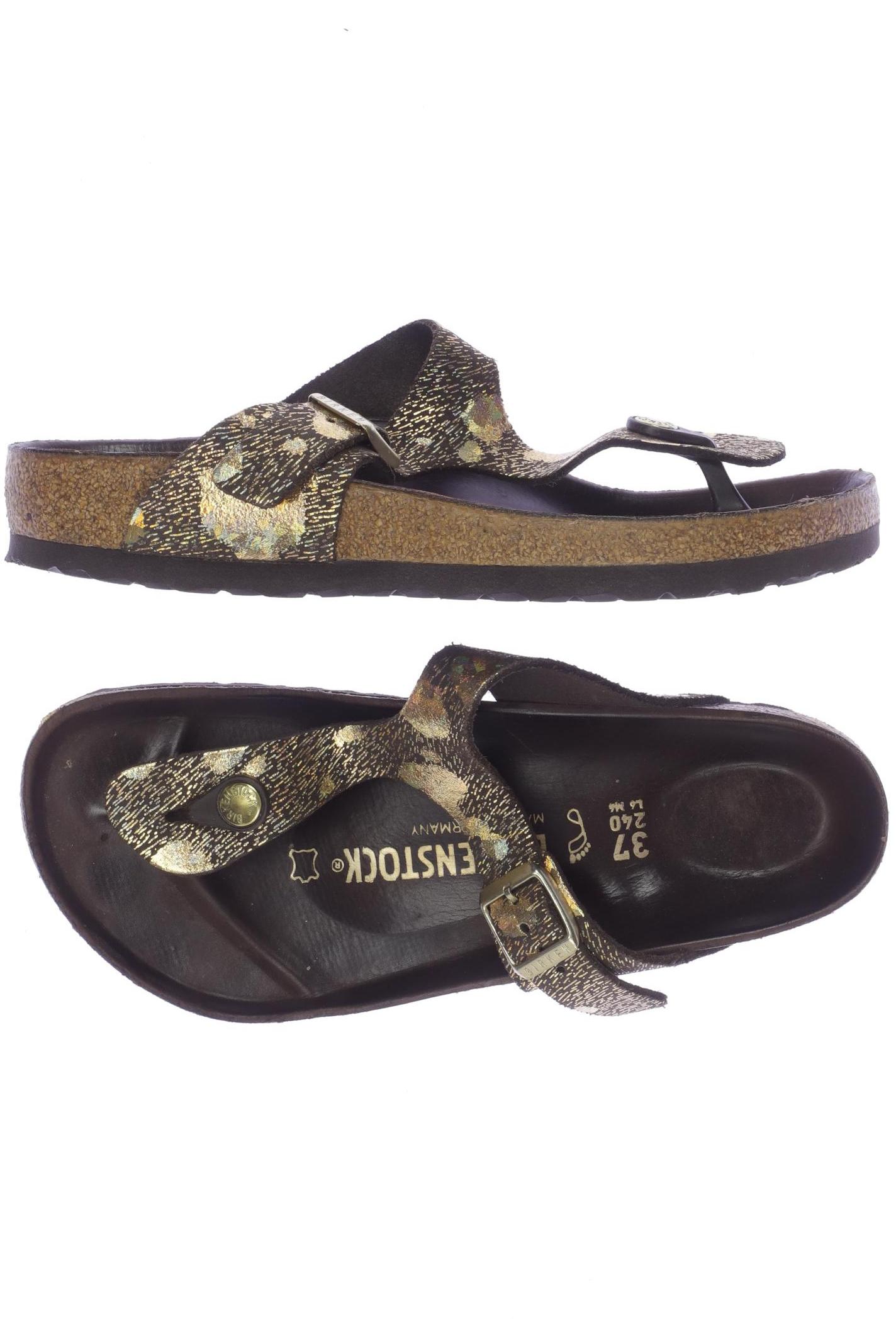 

Birkenstock Damen Sandale, gold, Gr. 37