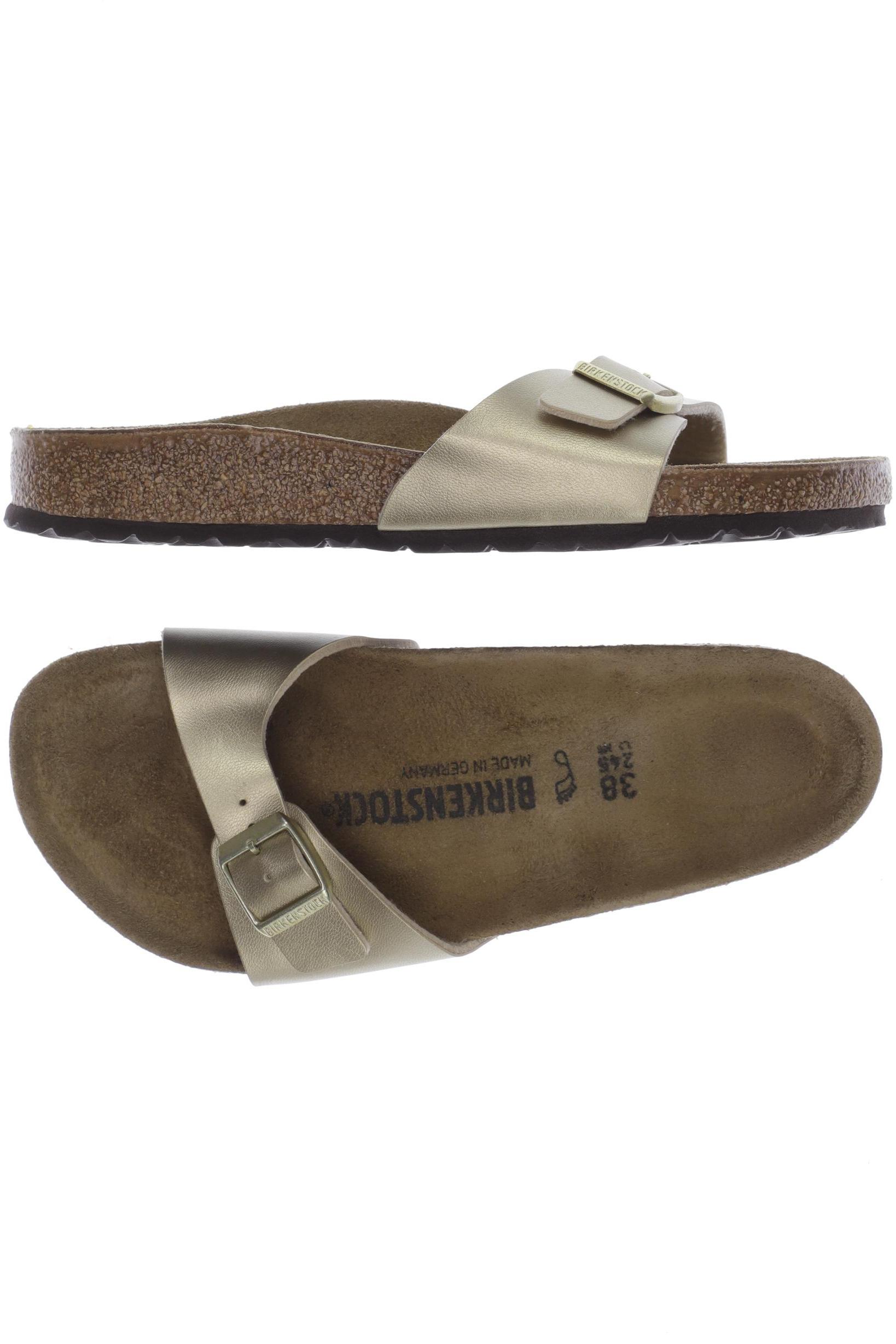 

Birkenstock Damen Sandale, gold, Gr. 38
