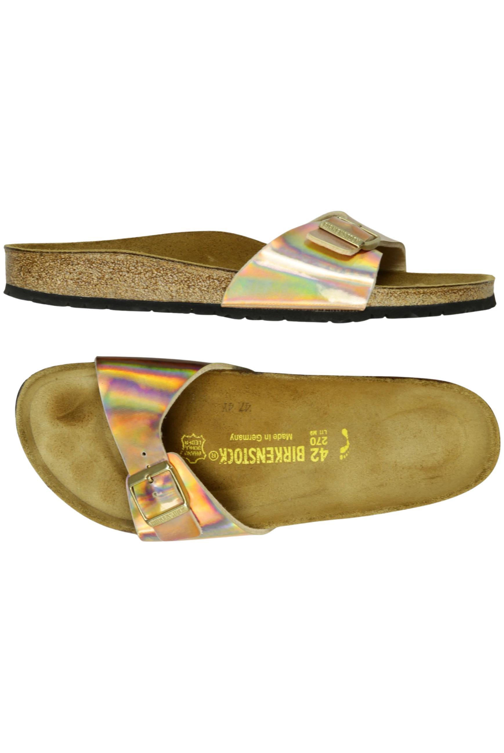 

Birkenstock Damen Sandale, beige, Gr. 42