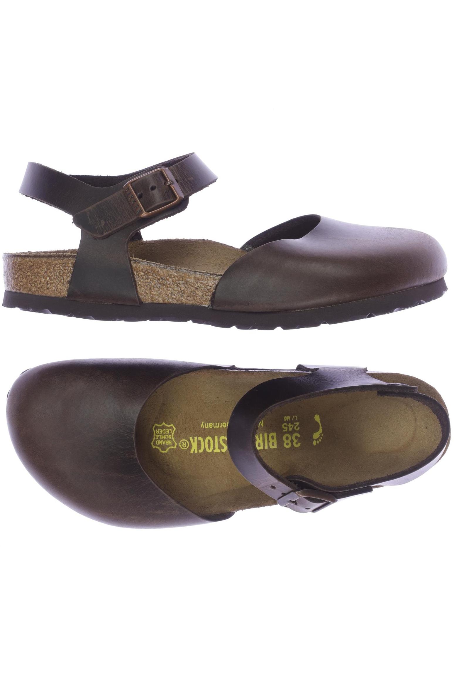 

Birkenstock Damen Sandale, braun, Gr. 38
