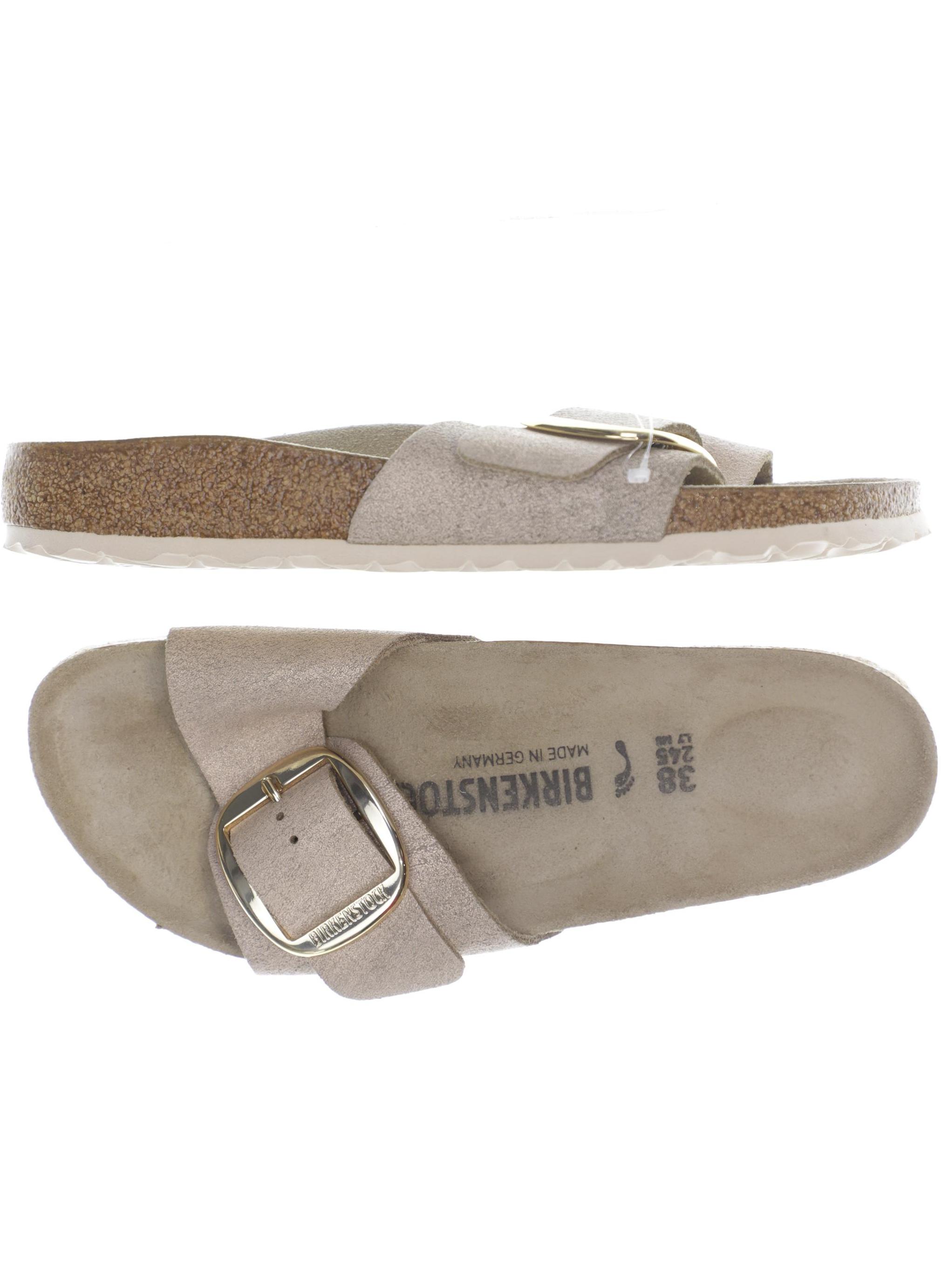 

Birkenstock Damen Sandale, beige, Gr. 38