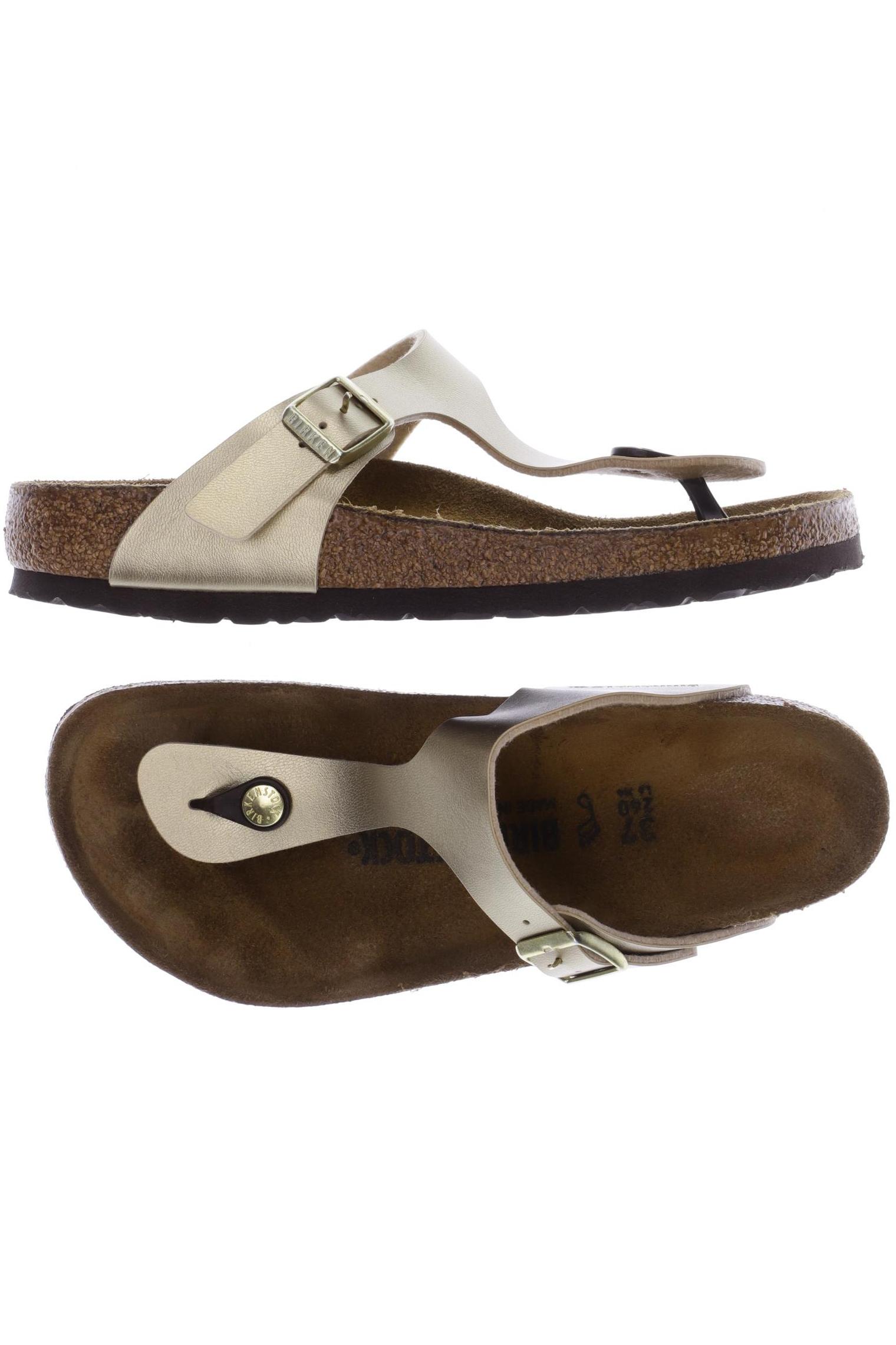 

Birkenstock Damen Sandale, beige, Gr. 37