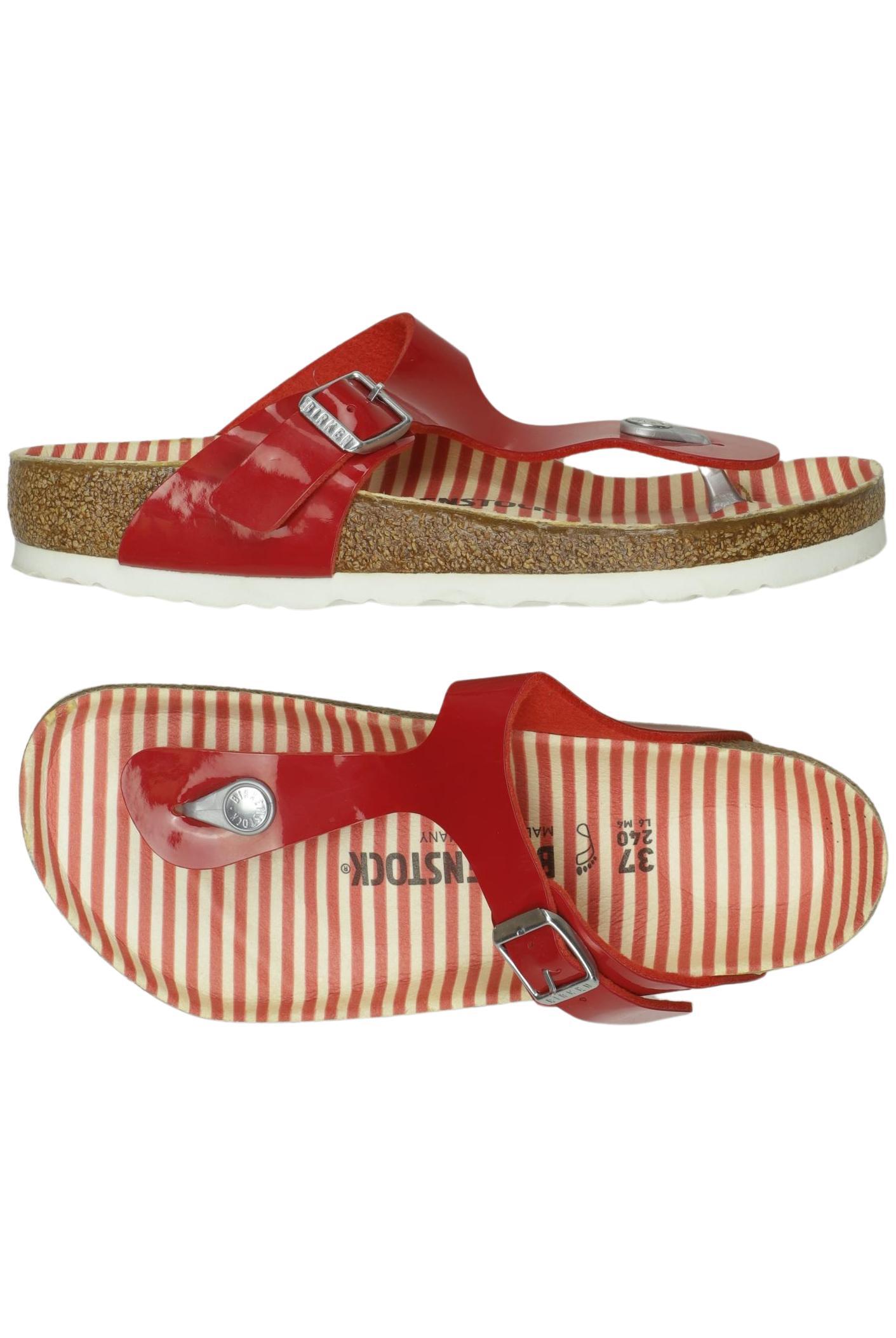 

Birkenstock Damen Sandale, rot, Gr. 37