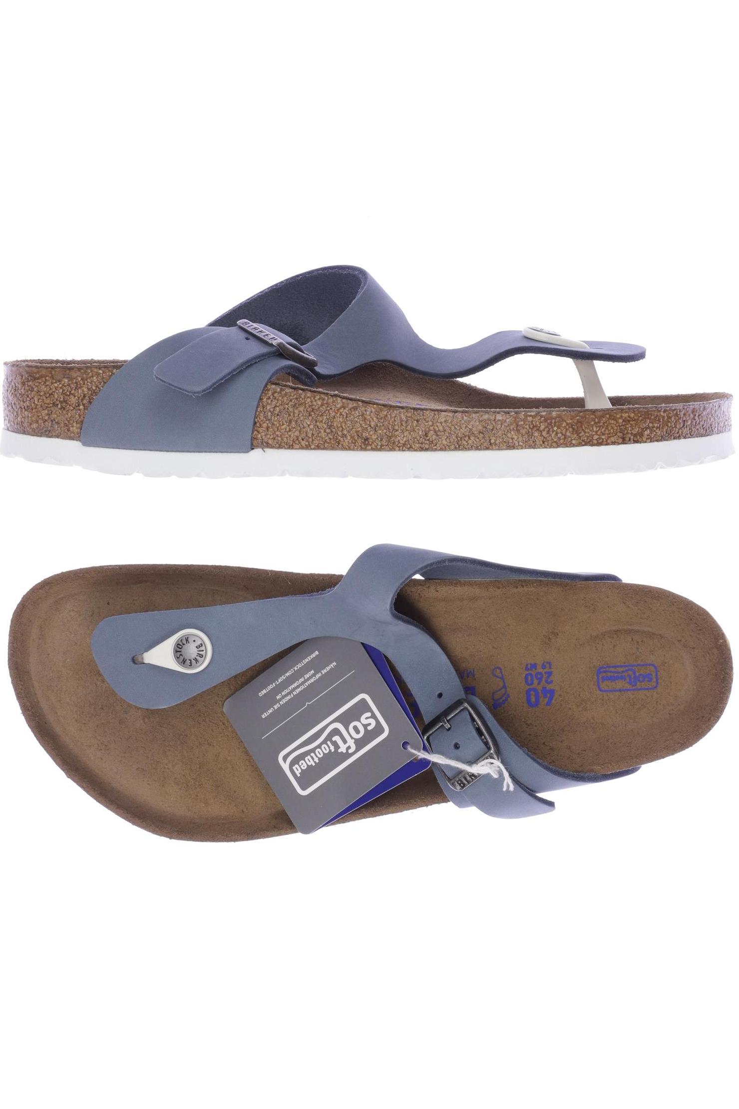 

Birkenstock Damen Sandale, blau, Gr. 40