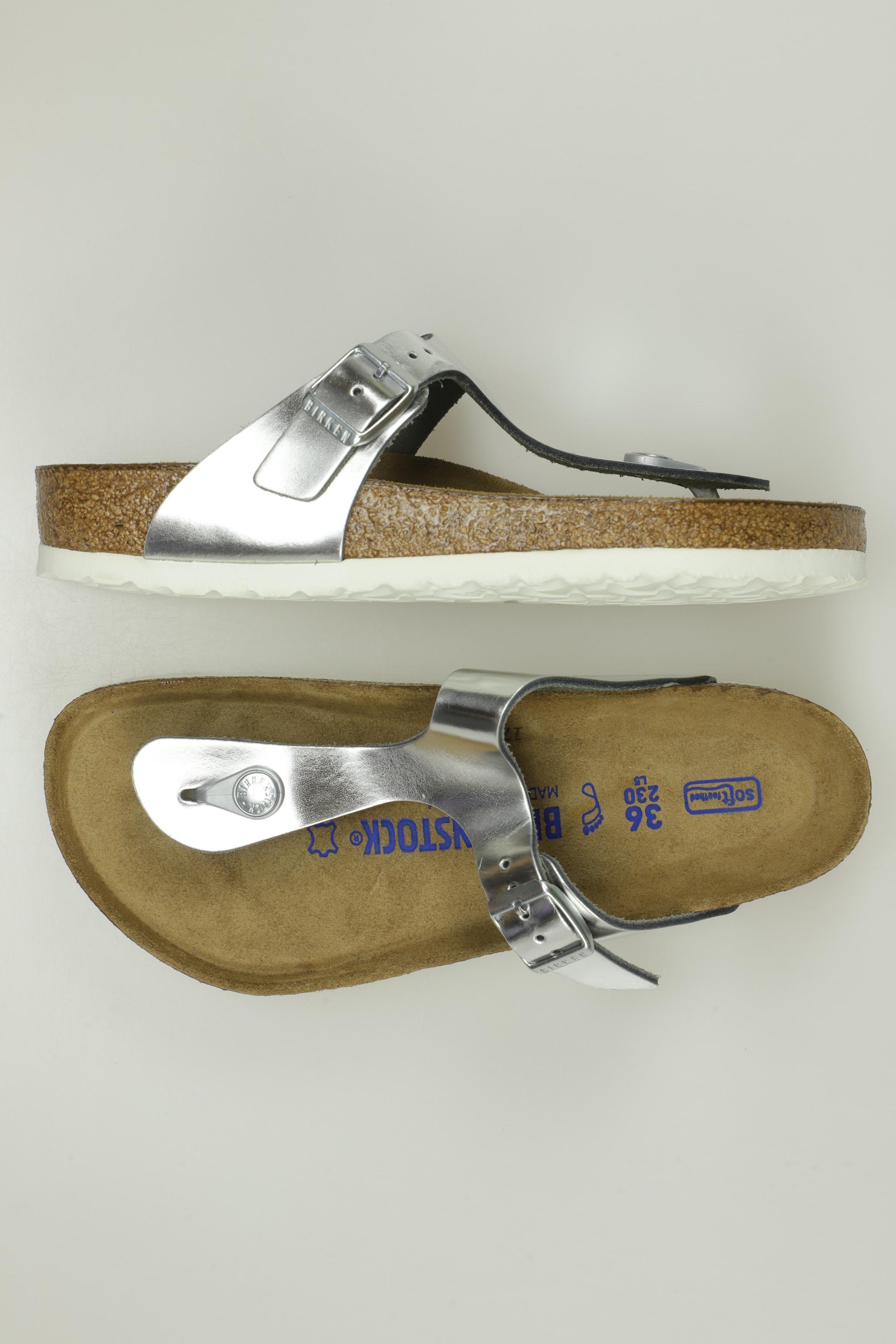

Birkenstock Damen Sandale, silber