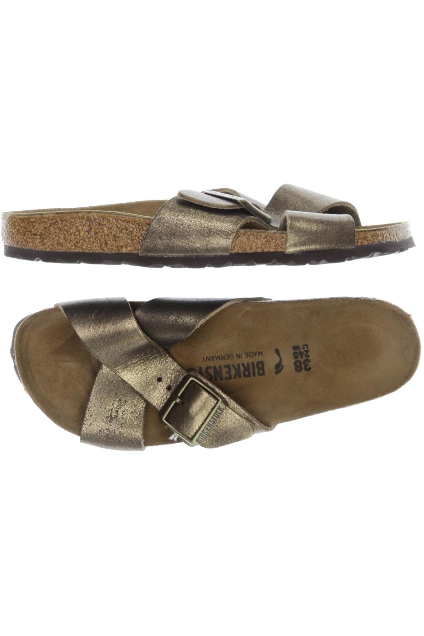 

Birkenstock Damen Sandale, braun, Gr. 38