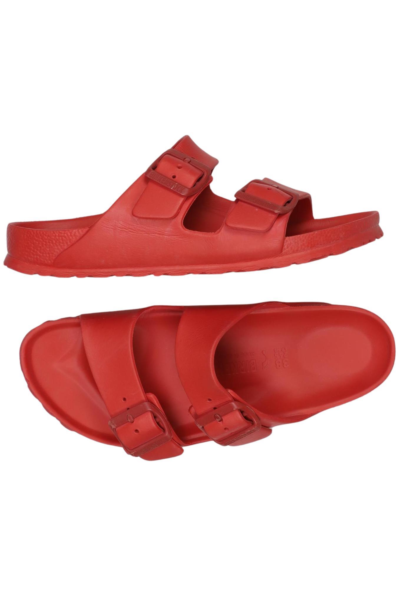 

Birkenstock Damen Sandale, rot, Gr. 38