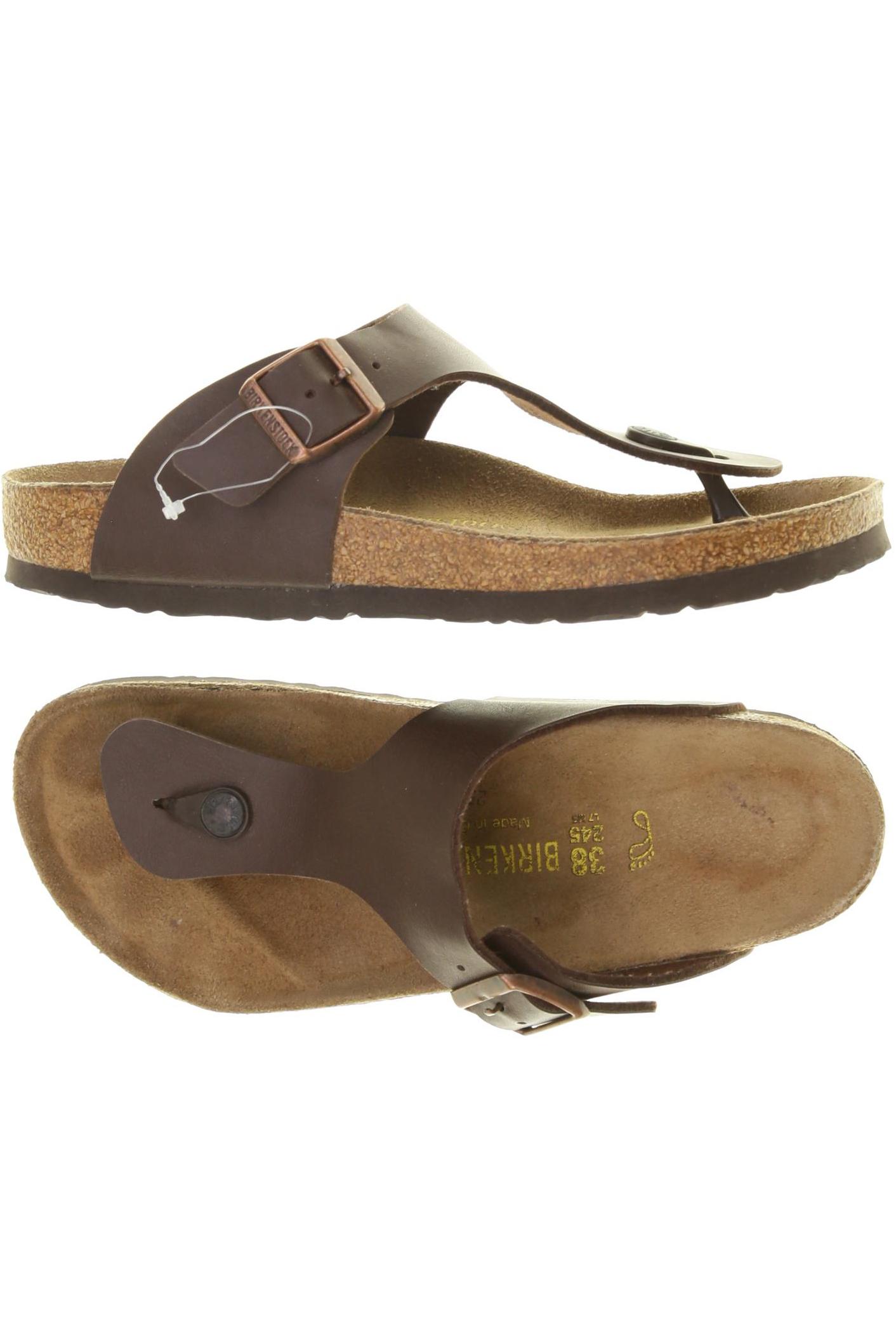

Birkenstock Damen Sandale, braun, Gr. 38