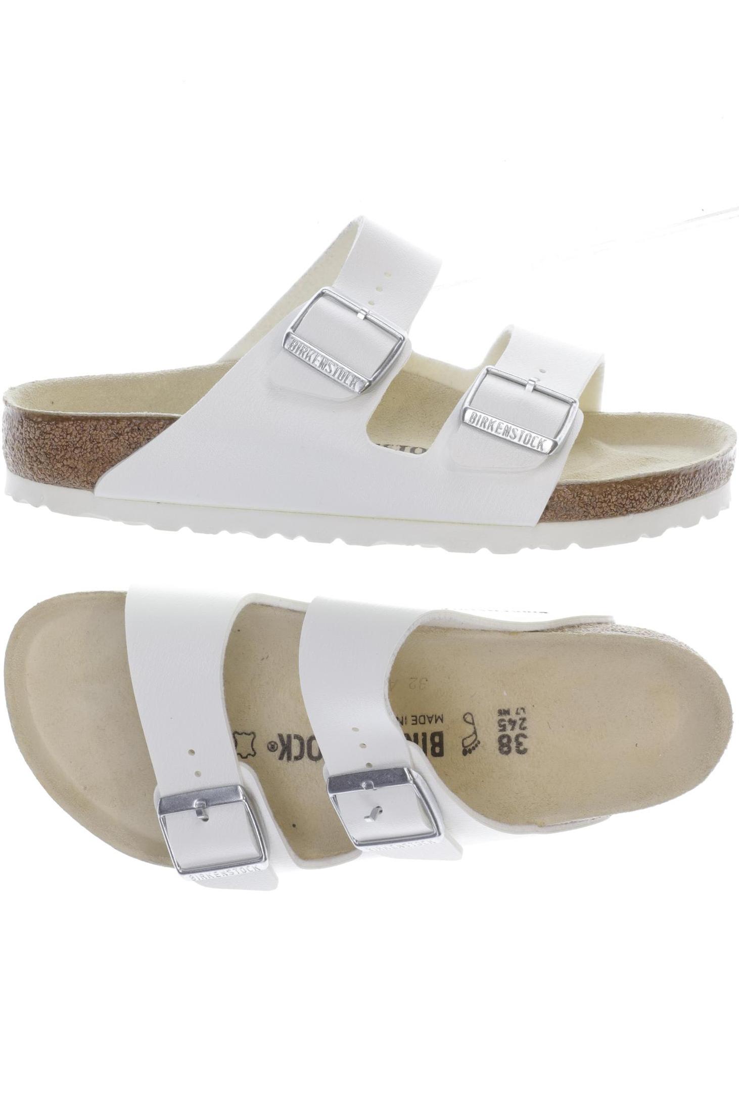 

Birkenstock Damen Sandale, weiß, Gr. 38