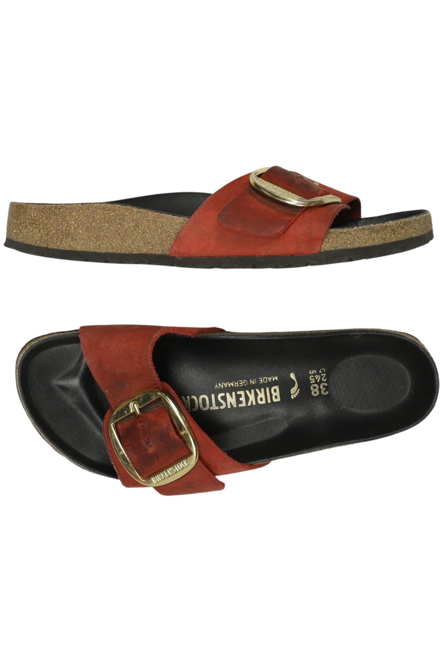 

Birkenstock Damen Sandale, rot, Gr. 38
