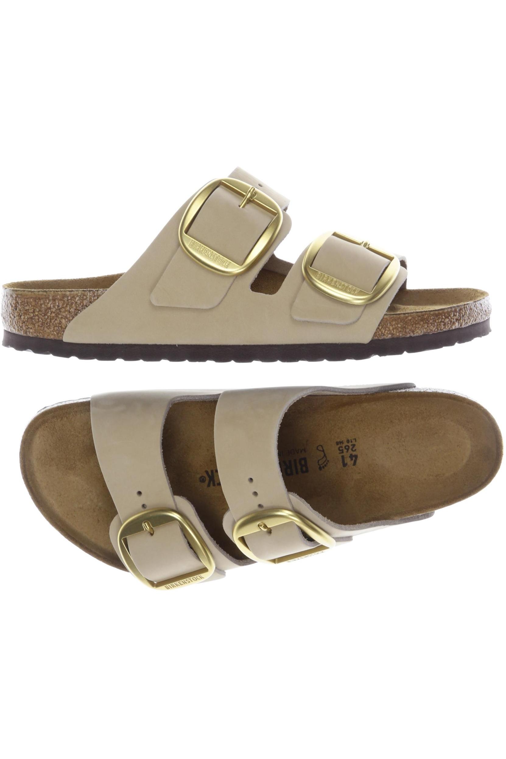 

Birkenstock Damen Sandale, beige, Gr. 41
