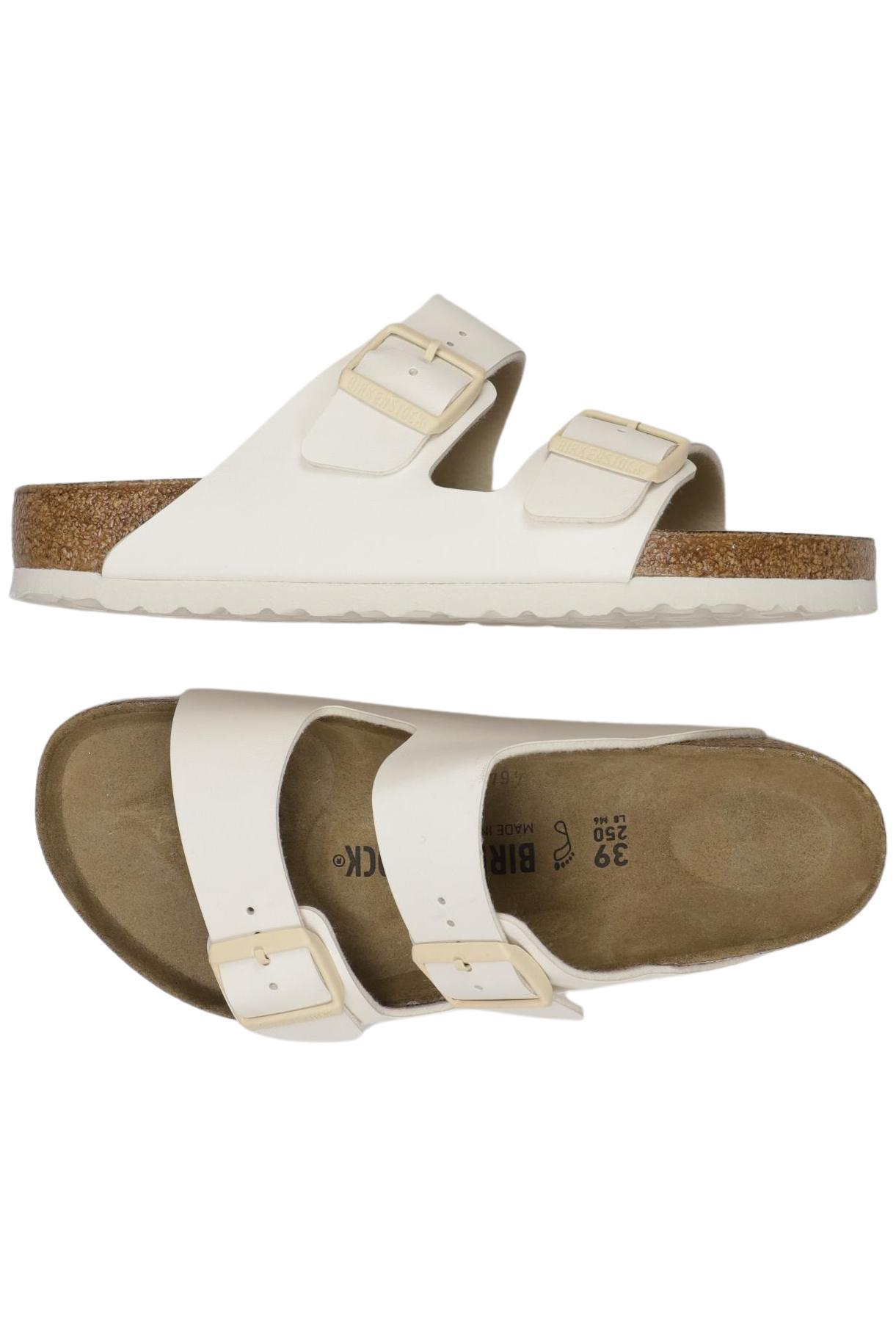 

Birkenstock Damen Sandale, cremeweiß, Gr. 39