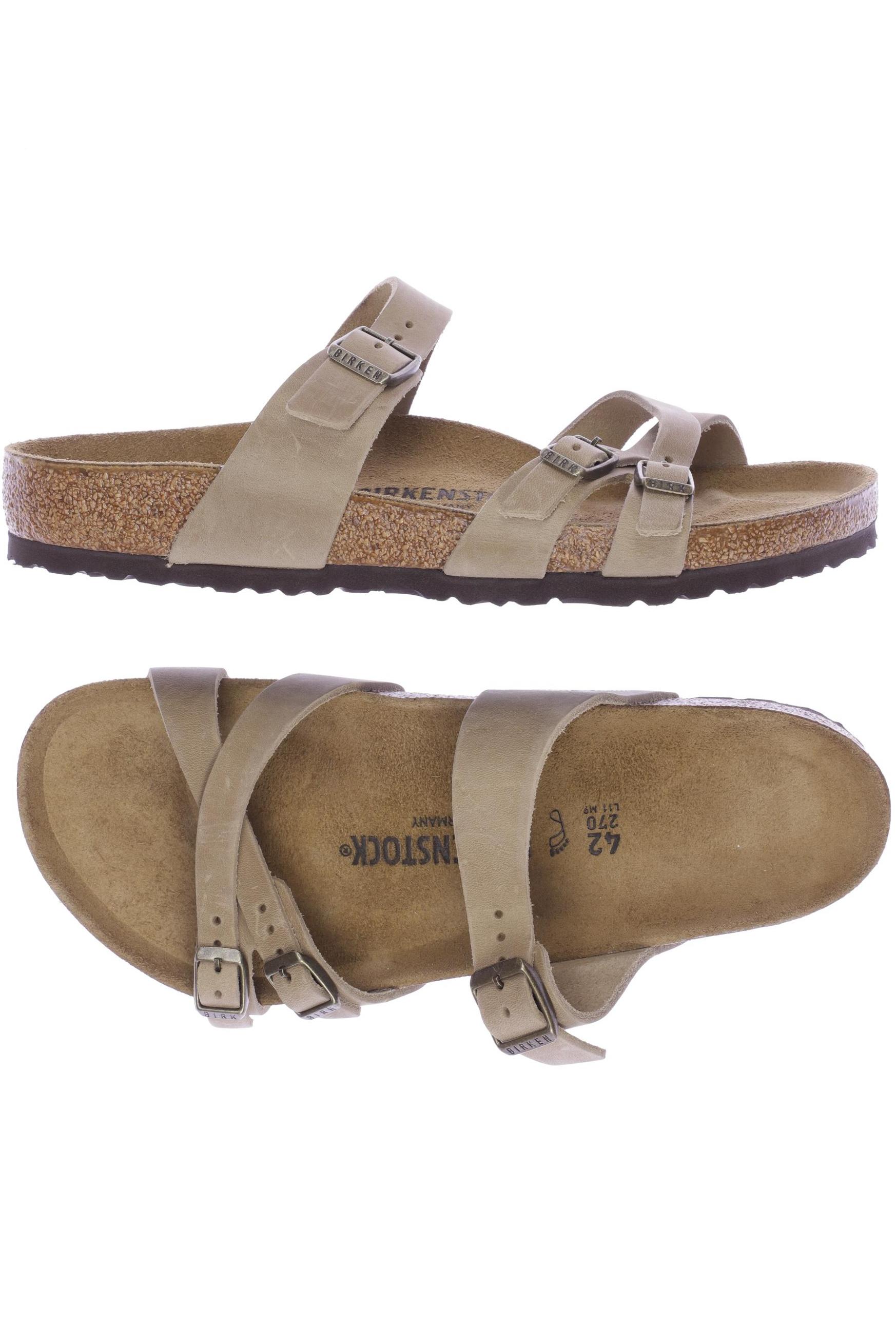 

Birkenstock Damen Sandale, beige, Gr. 42