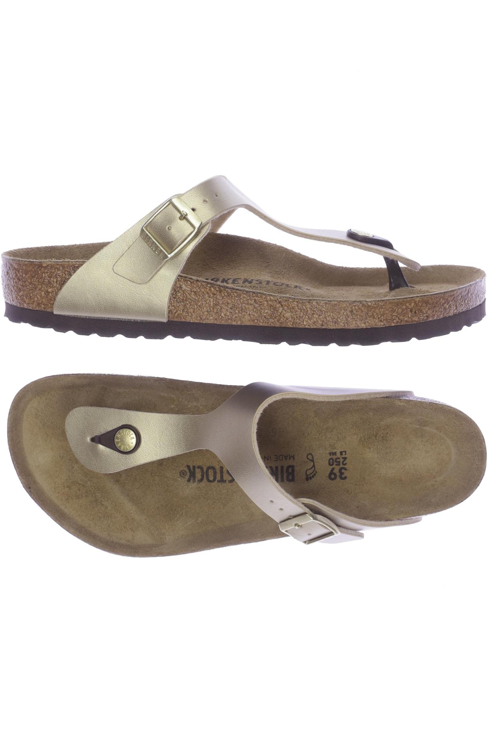 

Birkenstock Damen Sandale, gold, Gr. 39
