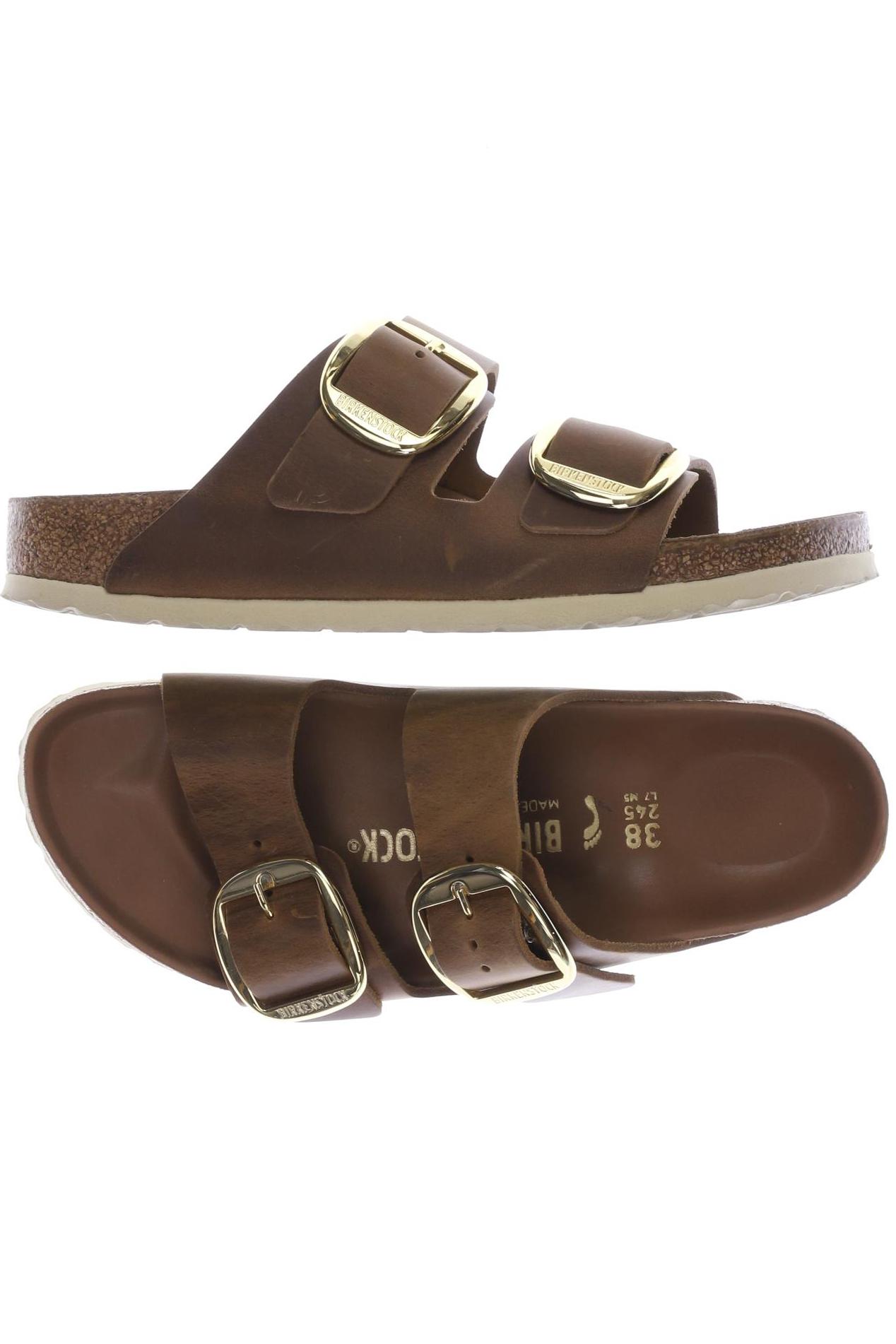 

Birkenstock Damen Sandale, braun, Gr. 38