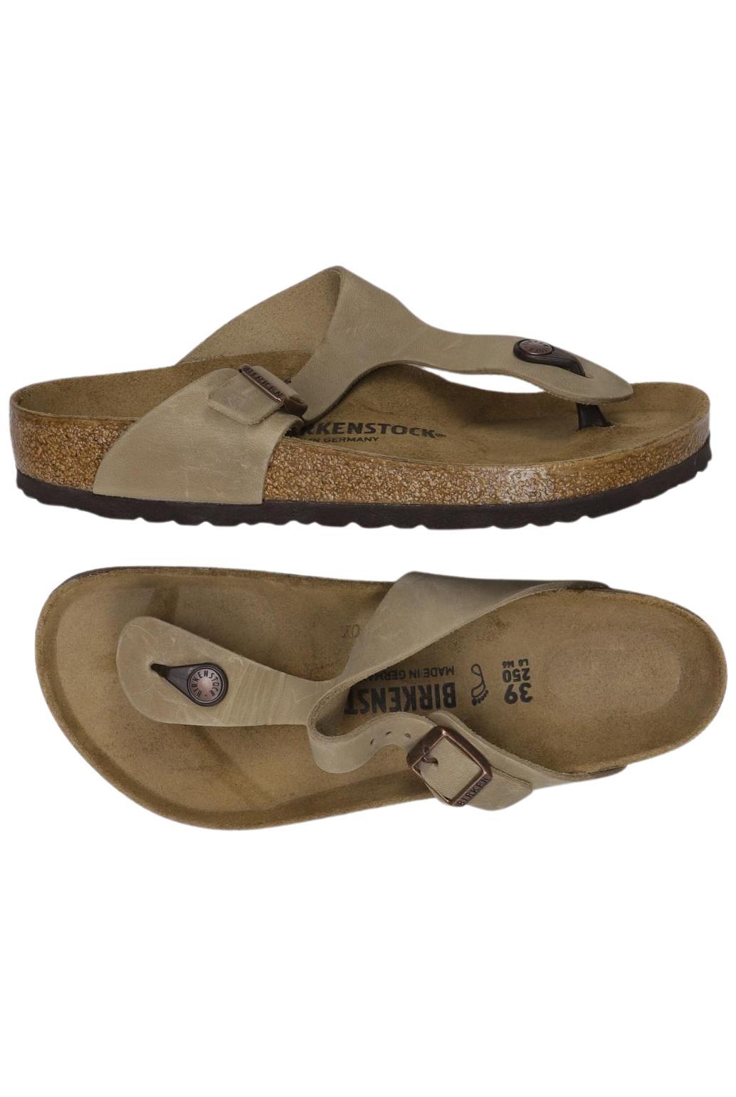 

Birkenstock Damen Sandale, beige, Gr. 39