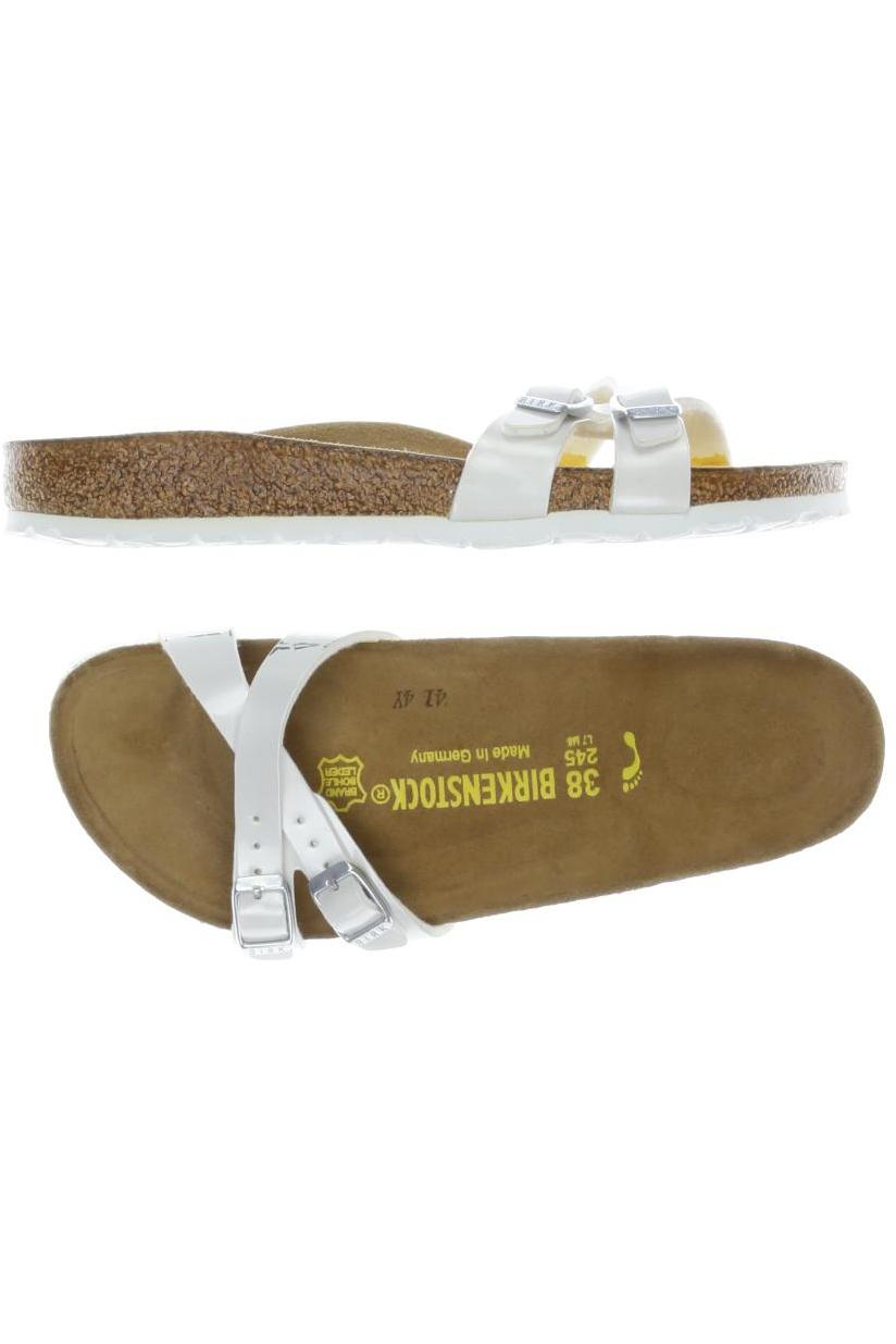 

Birkenstock Damen Sandale, weiß, Gr. 38