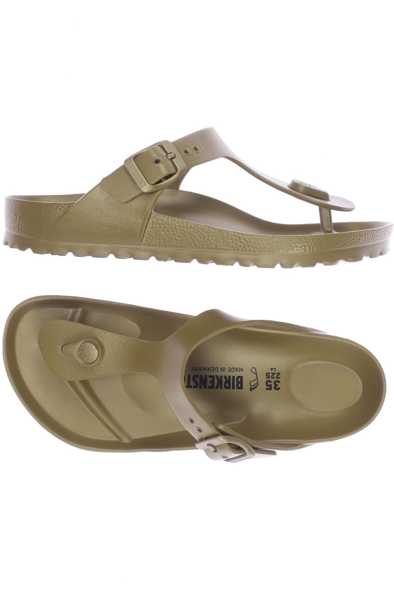 

Birkenstock Damen Sandale, gold, Gr. 35