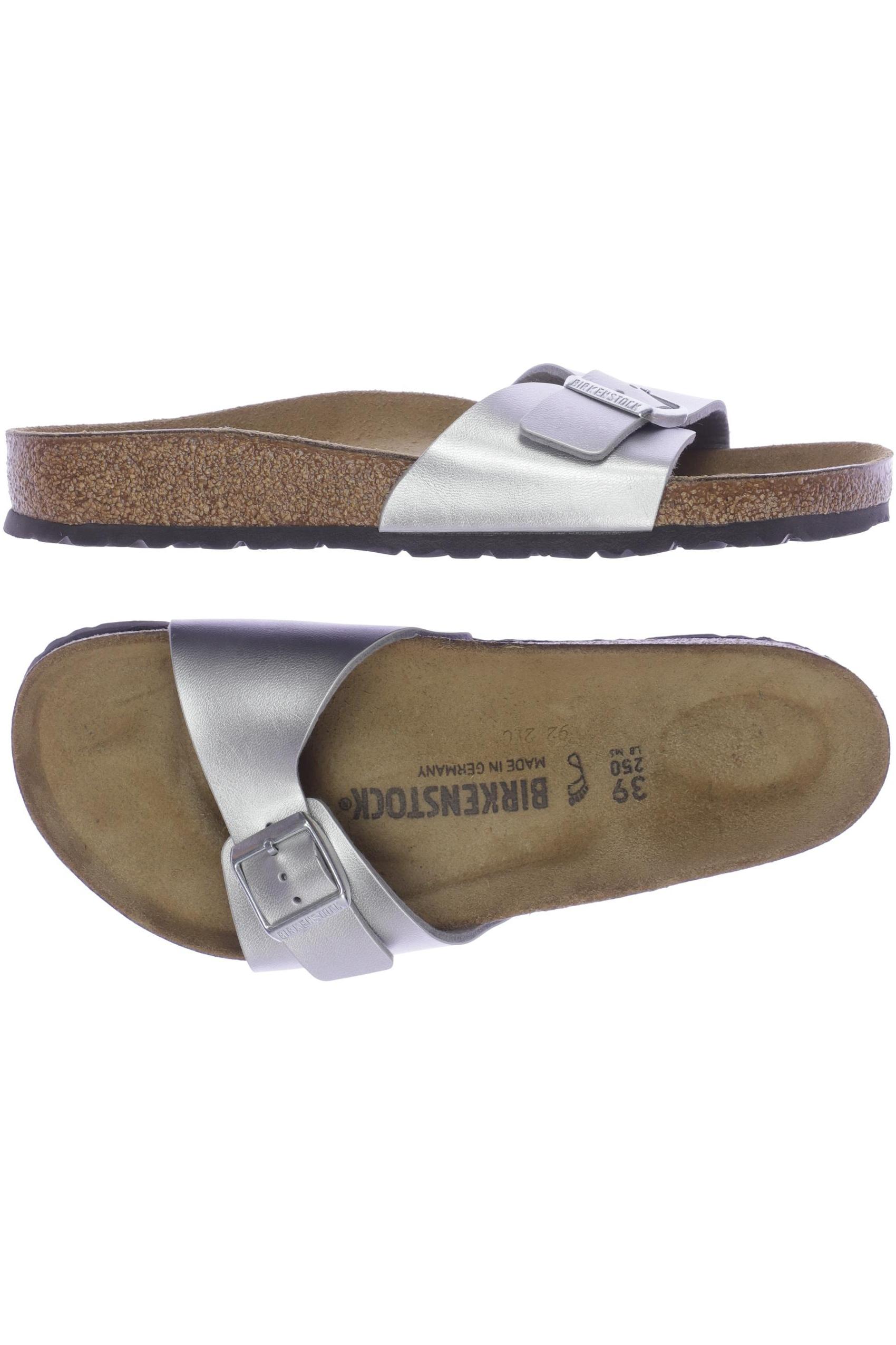 

Birkenstock Damen Sandale, silber, Gr. 39