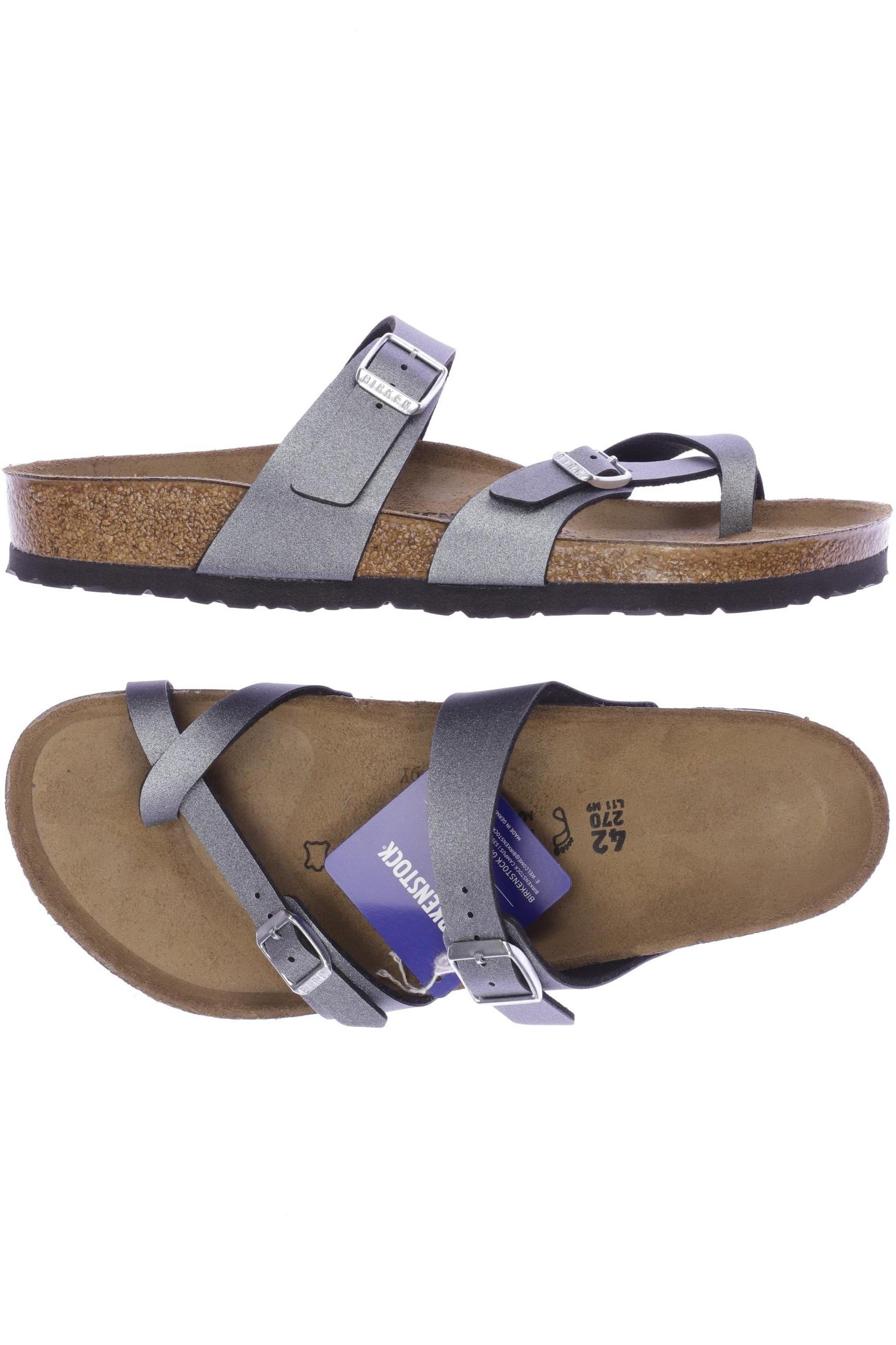 

Birkenstock Damen Sandale, grau, Gr. 42