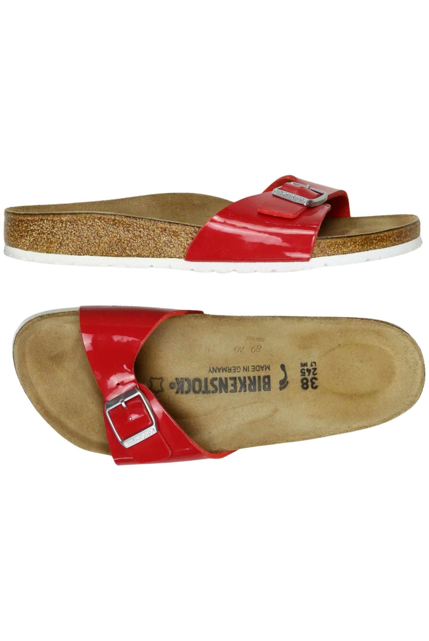 

Birkenstock Damen Sandale, rot, Gr. 38