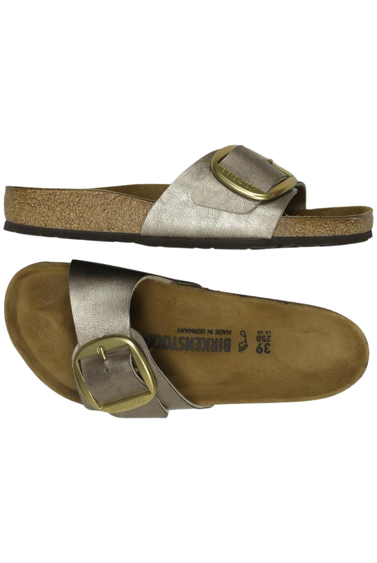 

Birkenstock Damen Sandale, silber, Gr. 39