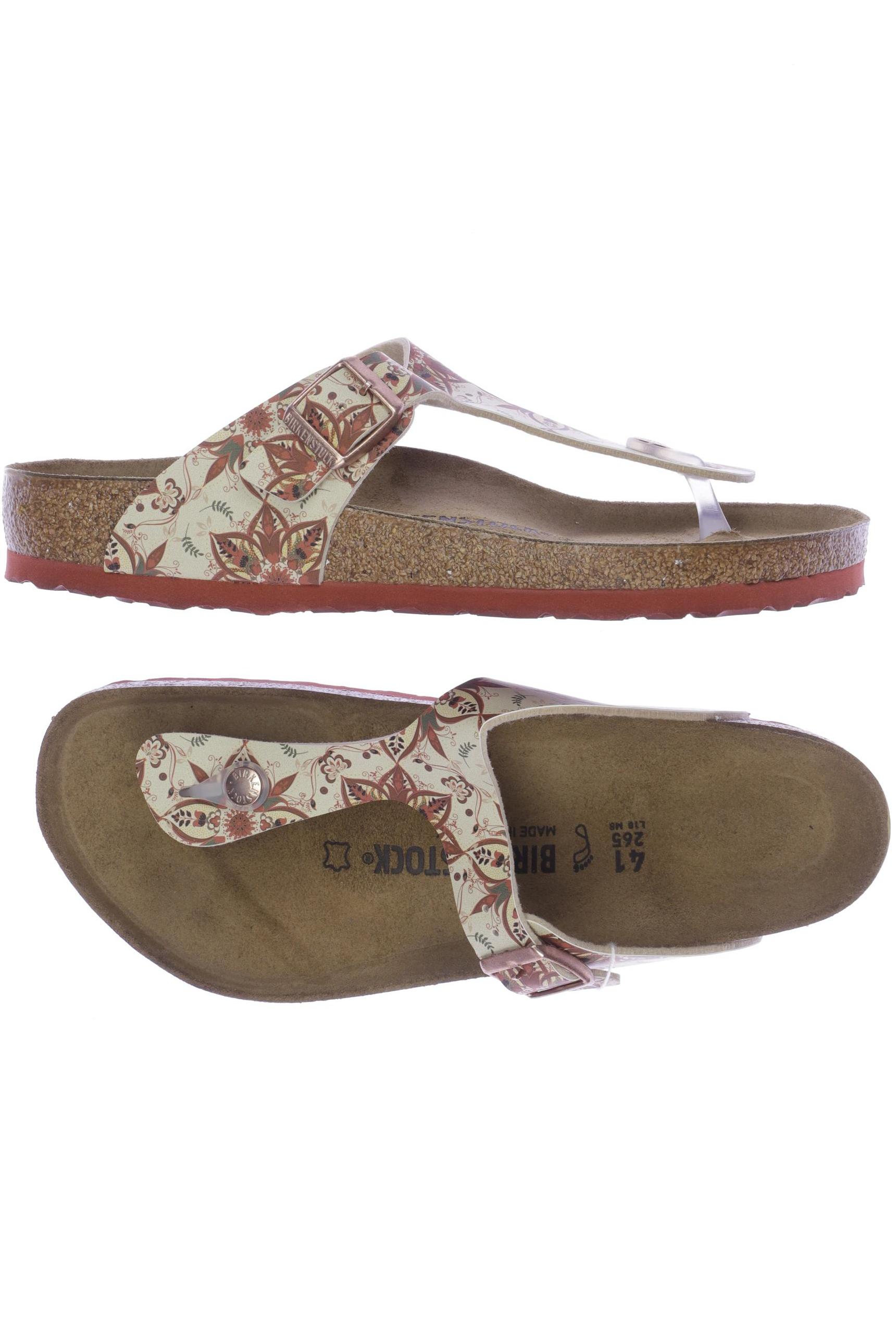 

Birkenstock Damen Sandale, beige, Gr. 41