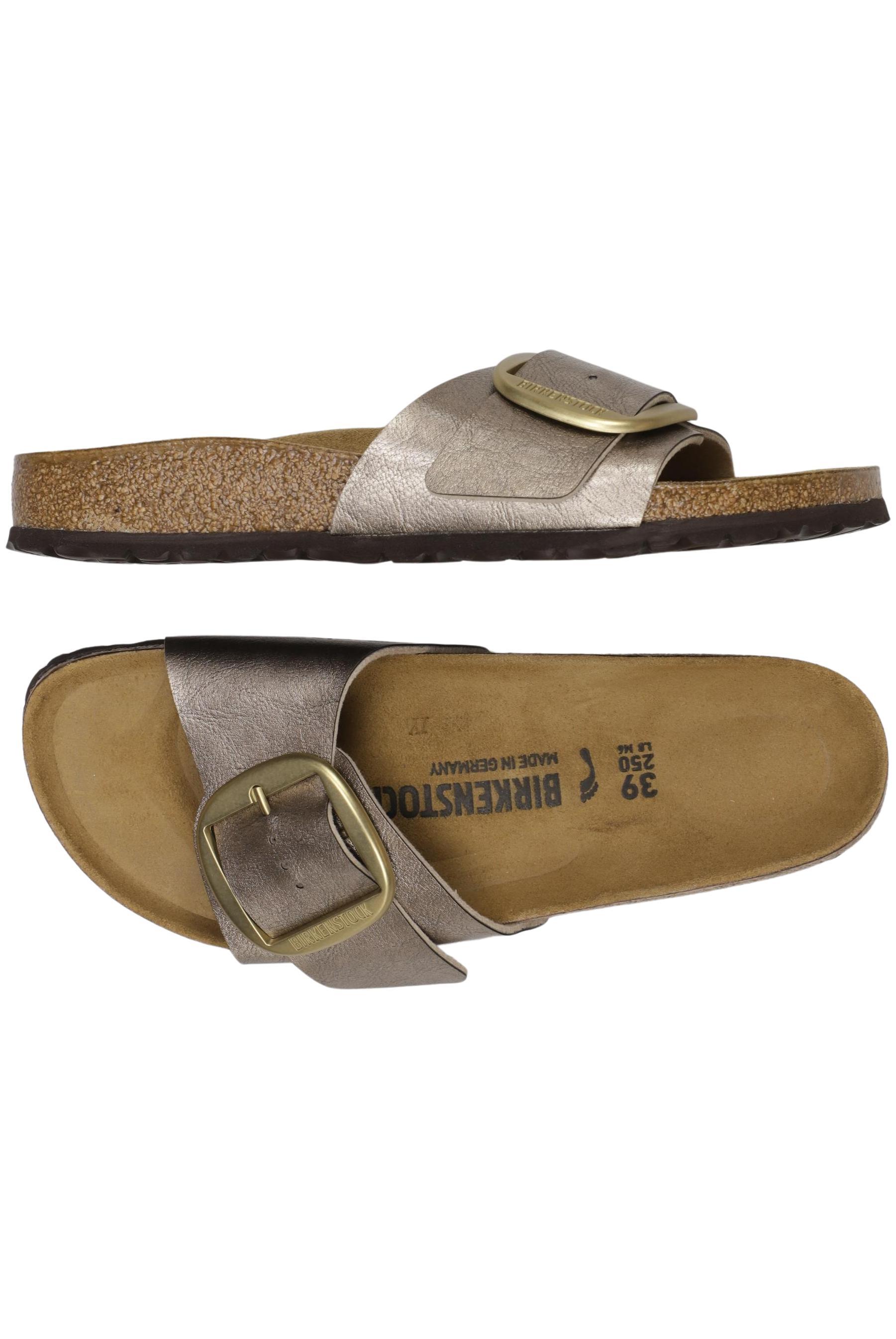 

Birkenstock Damen Sandale, silber, Gr. 39