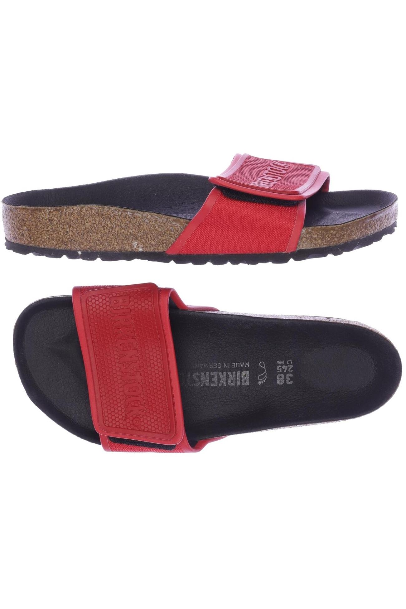 

Birkenstock Damen Sandale, rot, Gr. 38